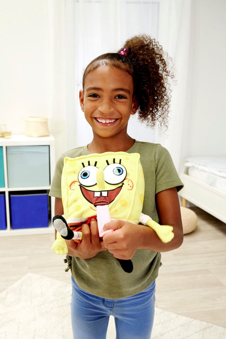 SIMBA Plüschfigur »Spongebob, Funktionsplüsch, 30 cm«, mit Sound