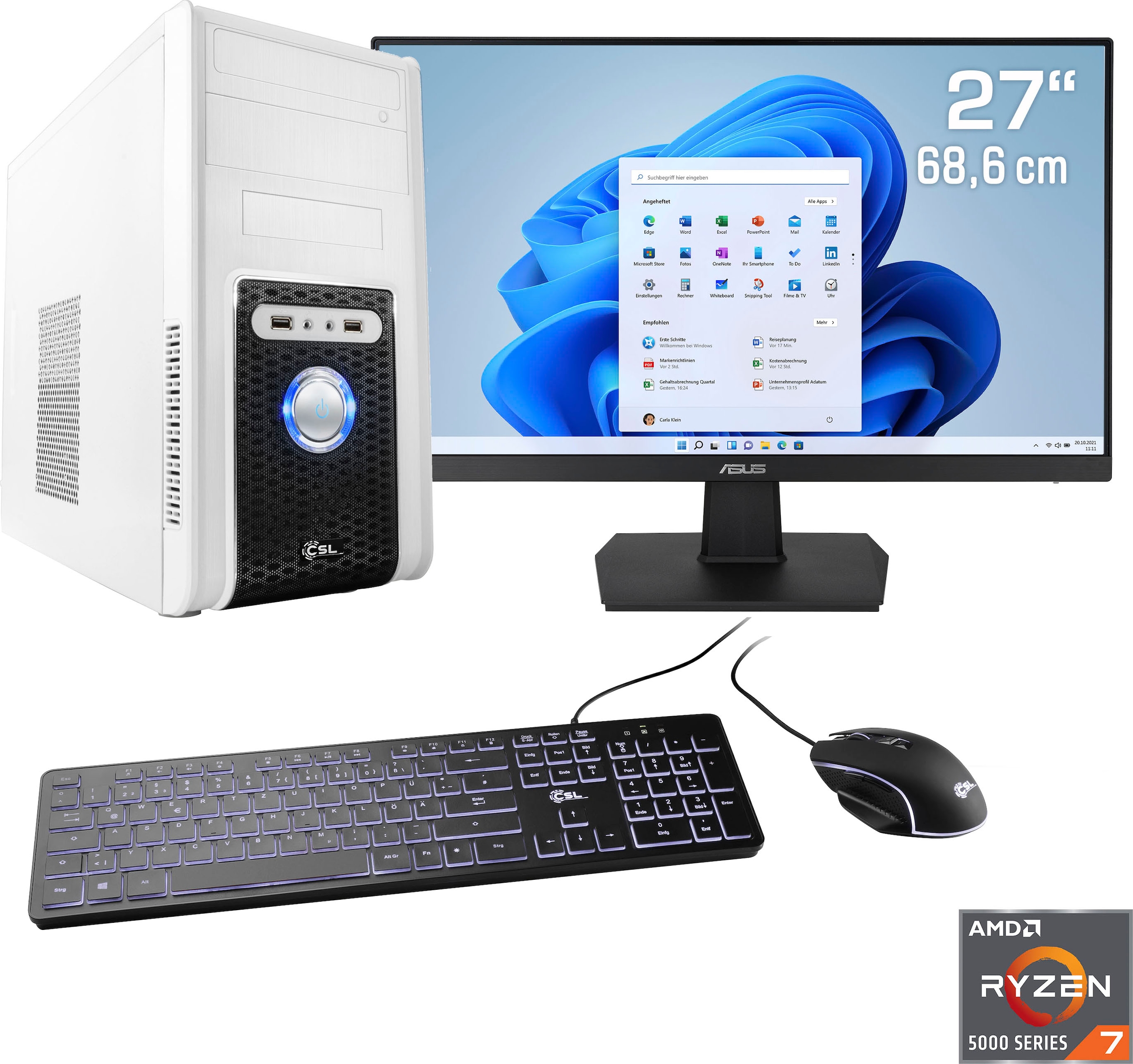 Gaming-PC-Komplettsystem »Sprint V28139«