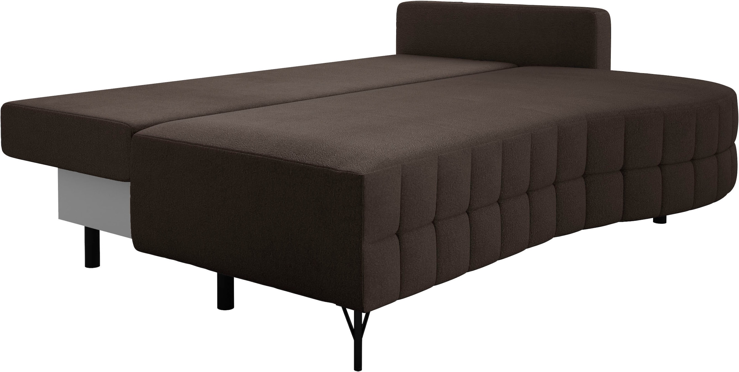 exxpo - sofa fashion Loungesofa »T wiggy Schlafsofa mit Bettfunktion und Bettkasten,« komfortabler Federkern, super Sitzkomfort, elegante Formensprache