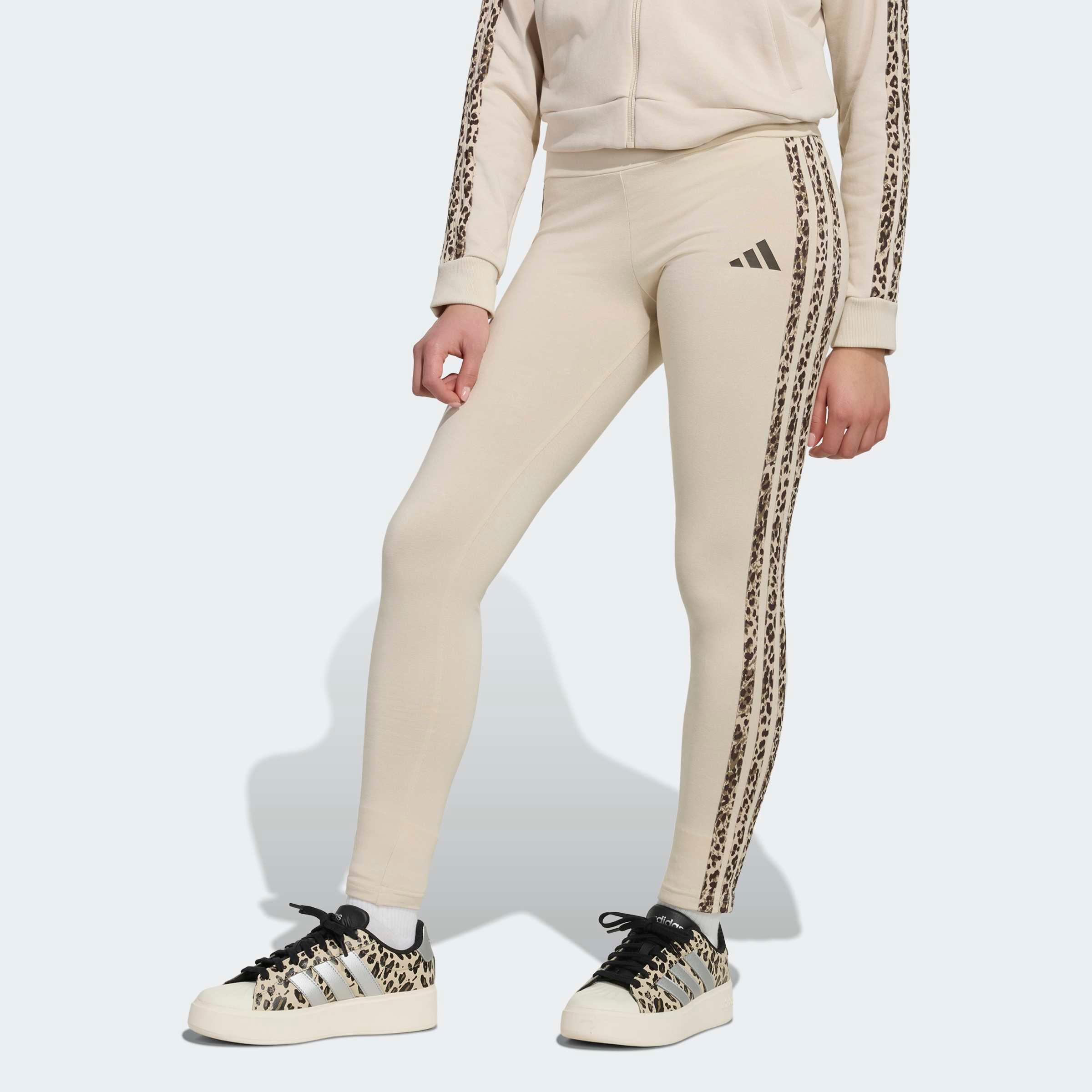 adidas Sportswear Leggings »ANIMAL«  für Kinder, sportlicher Stil, aus Baumwolle und Elasthan