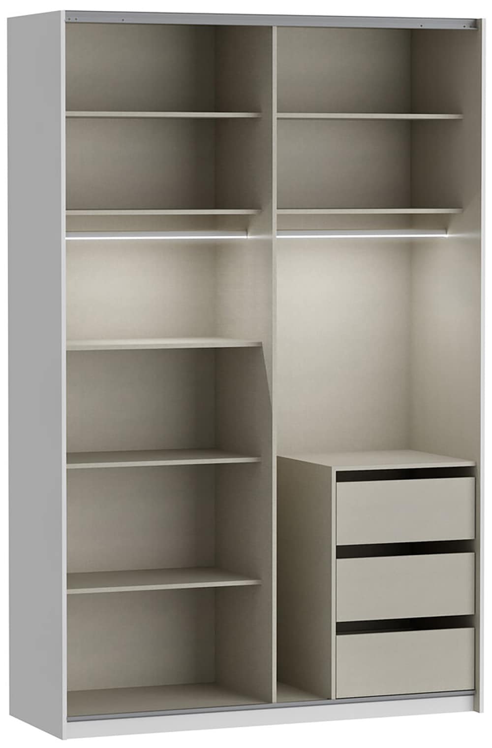 FORTE Einlegeboden, Einlegeböden 2,2 cm Stärke, optional bestellbar, 3er Set