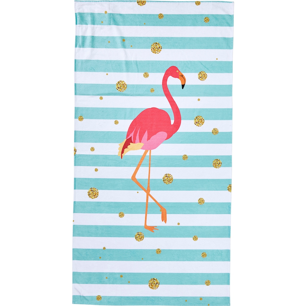 done.® Strandtuch »Flamingo«, (1 St.)