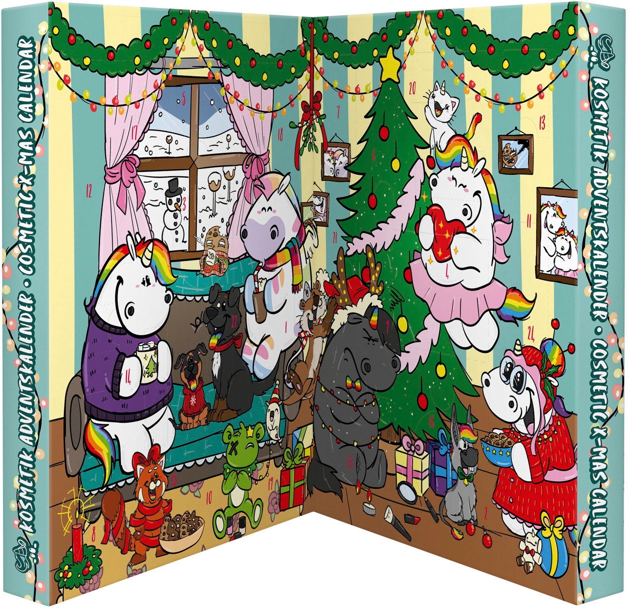 Pummel & Friends Adventskalender »Pummel & Friends - Beauty and Accessoires Advent«, ab 6 Jahren