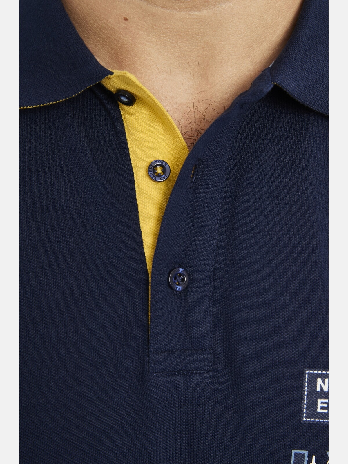 Jan Vanderstorm Poloshirt »Poloshirt NICCO«, (1 tlg.), aus reinem Baumwollpikee