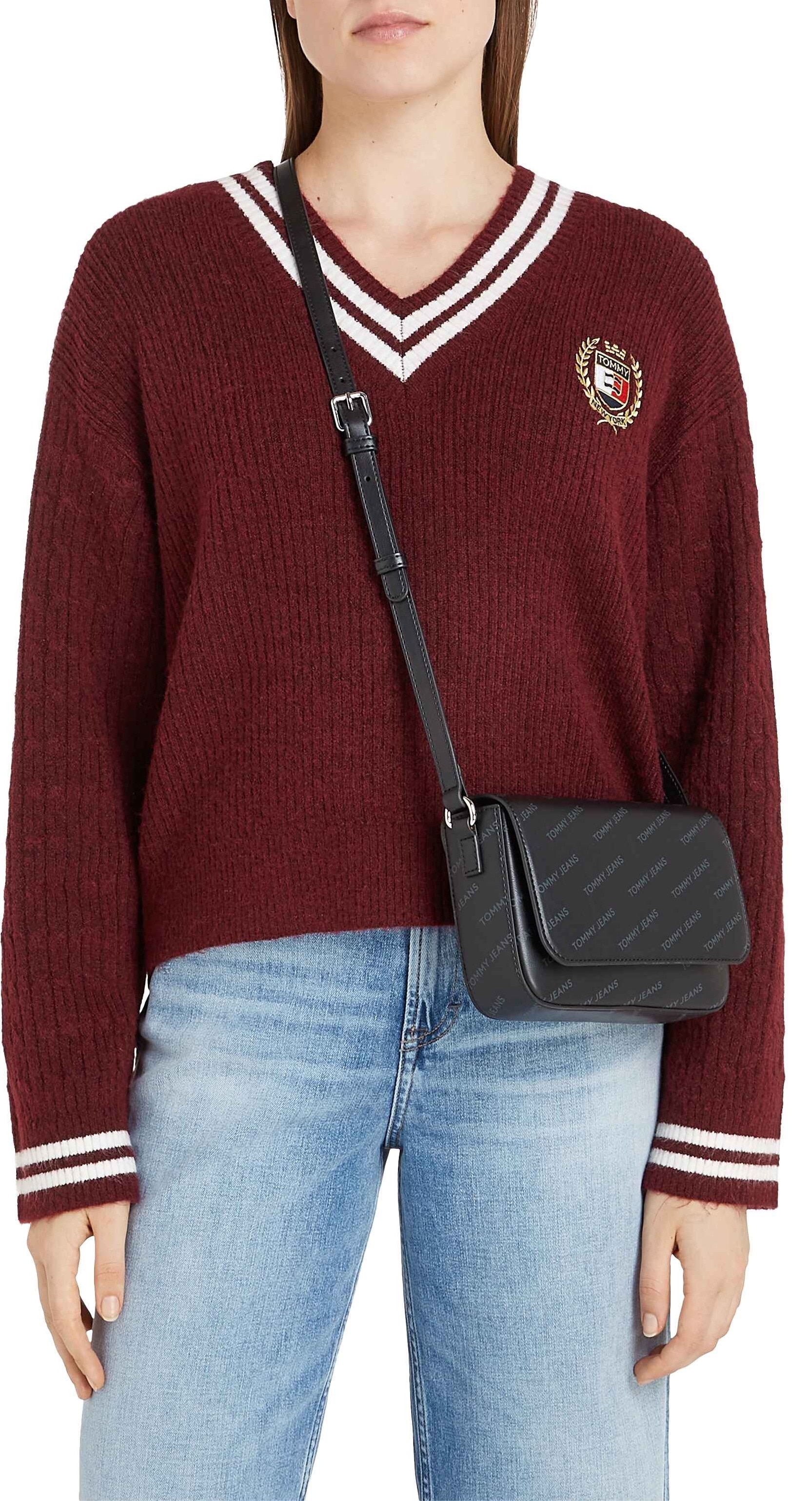 Tommy Jeans Umhängetasche »Women TJW ESS MUST FLAP CROSS PRINT Crossover« Damen Tasche