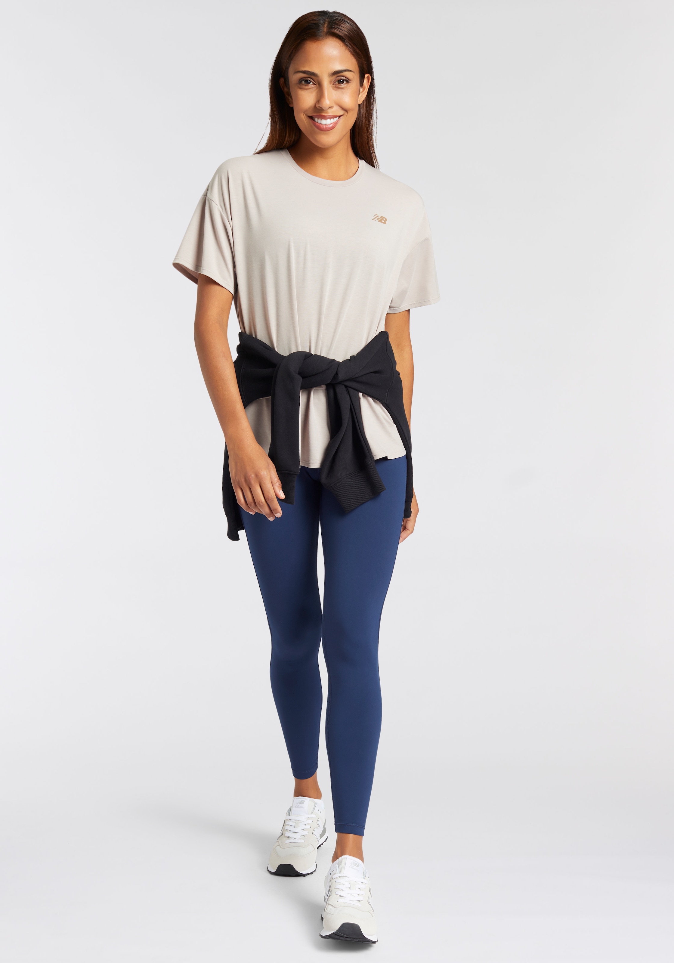 New Balance Laufshirt, mit Label
