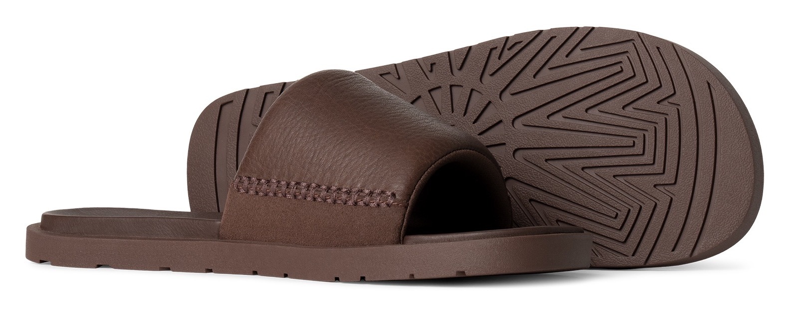 UGG Badepantolette »SEASIDE II SLIDE«  Strandschuh, Sandale mit seitlicher Ziersteppung