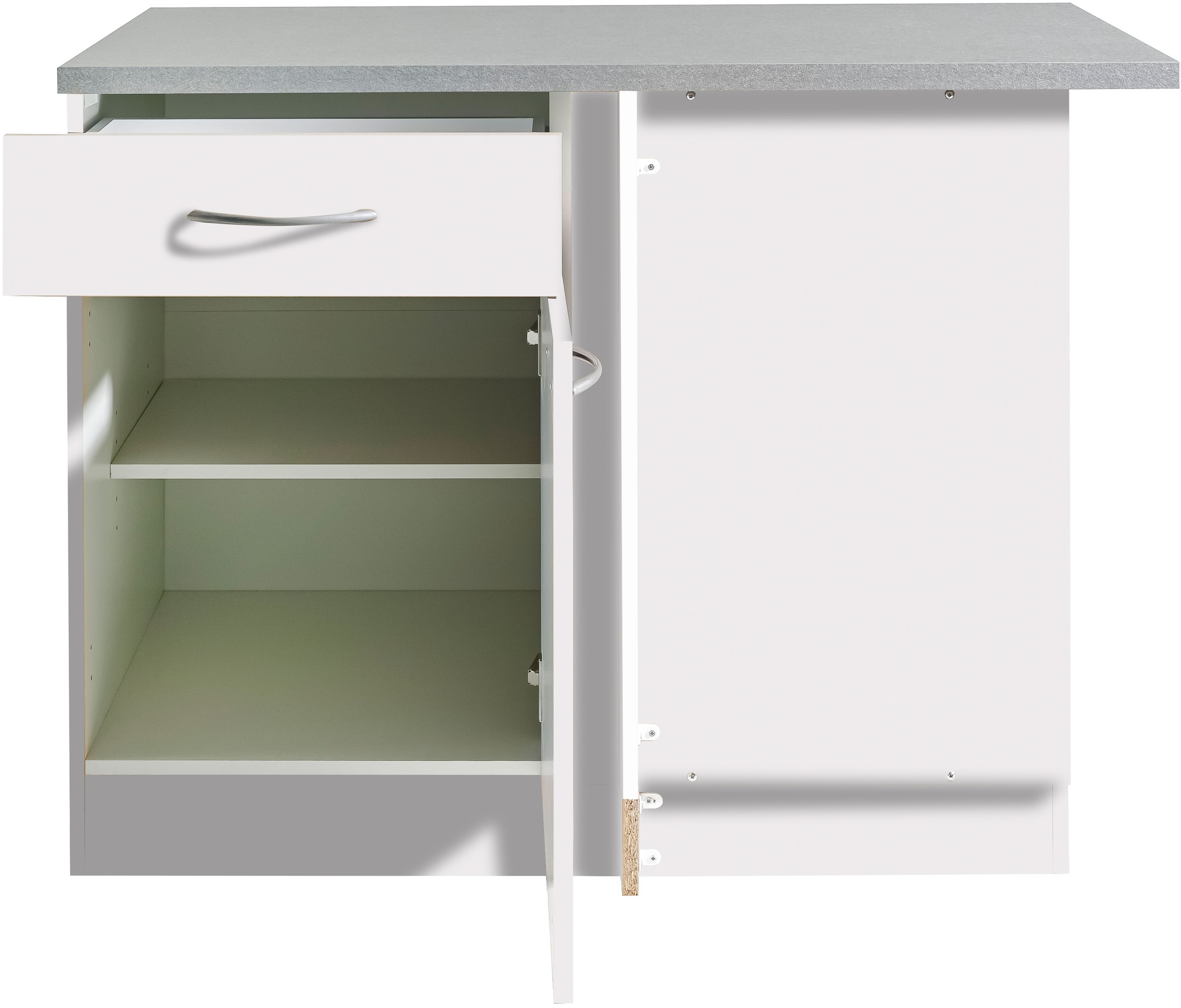 wiho Küchen Eckunterschrank »Kiel« 110 cm breit