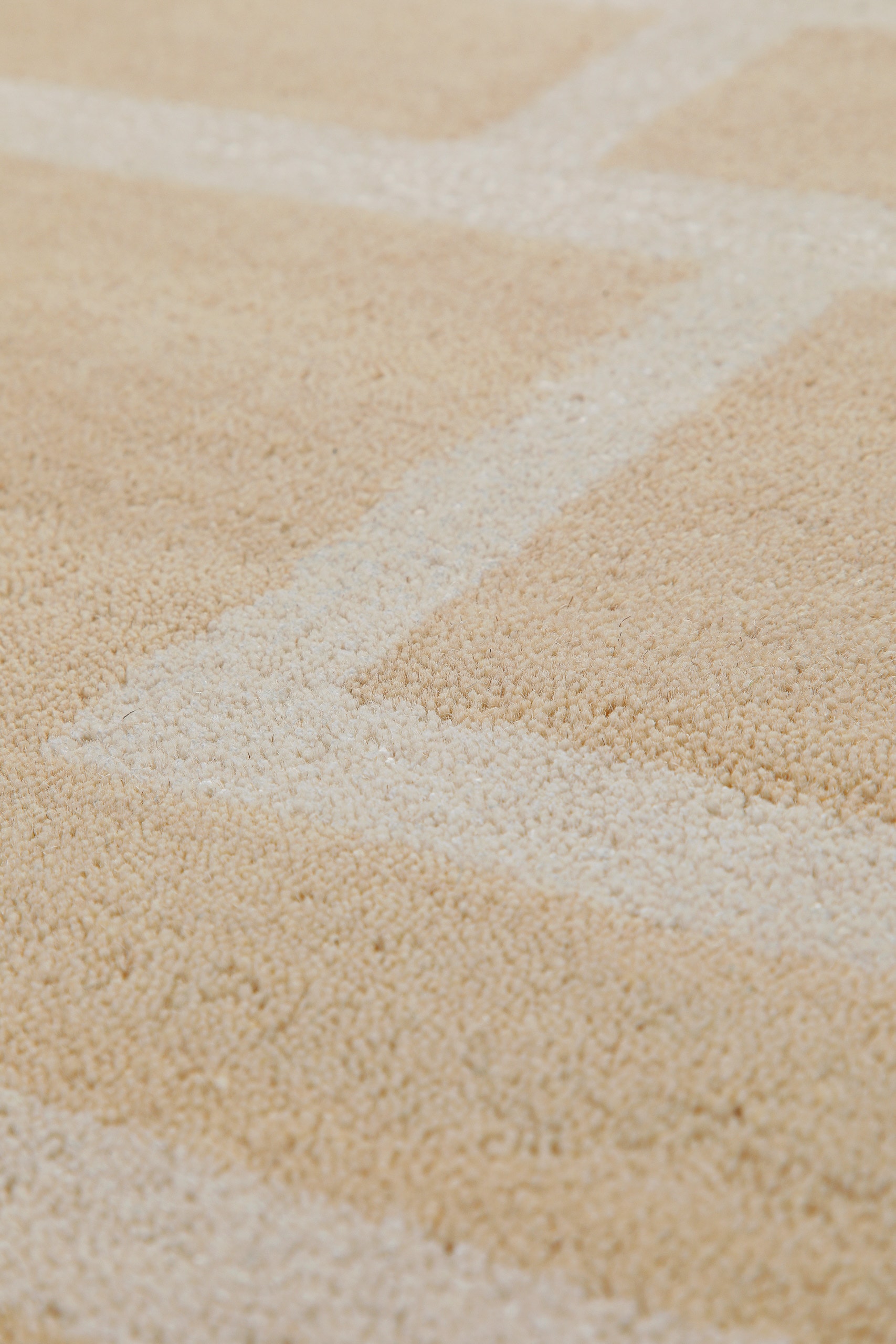 Wecon home Teppich »Beatrice« rechteckig 13 mm Höhe Kurzflorteppich, Schurwolle, Konturenschnitt, handgetuftet, Wohnzimmer