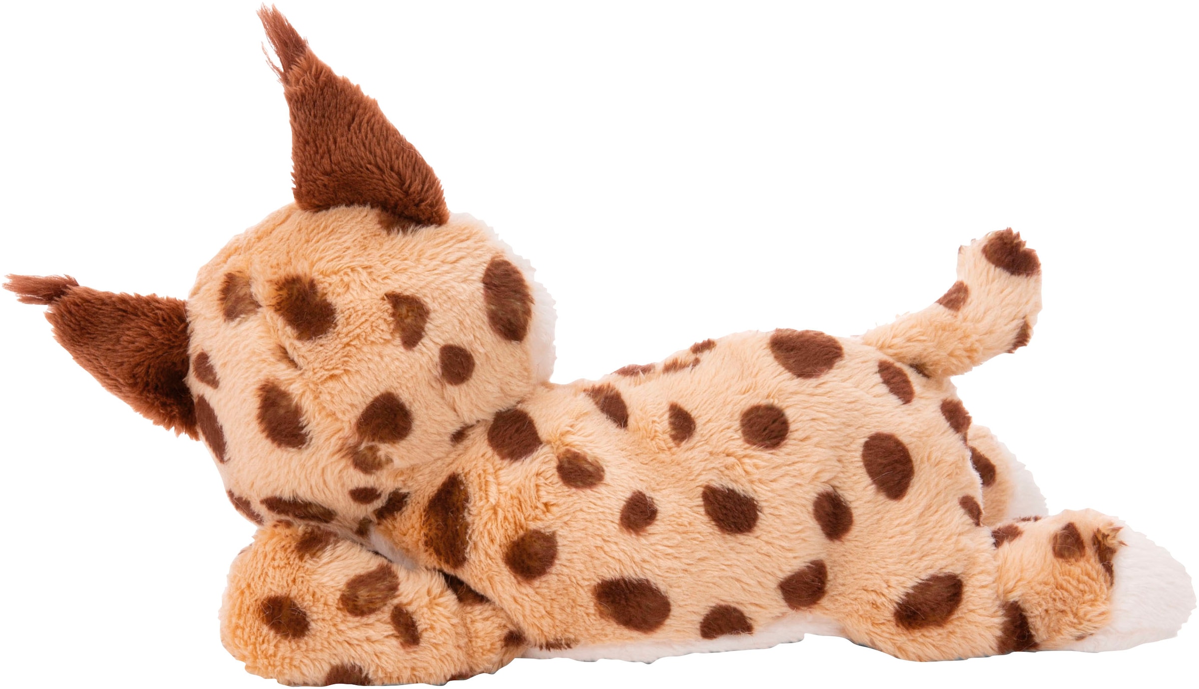 Nici Kuscheltier »Wild Friends GREEN, Luchs Mutter & Kind, 40 cm & 20 cm«, liegend, enthält recyceltes Material (Global Recycled Standard)