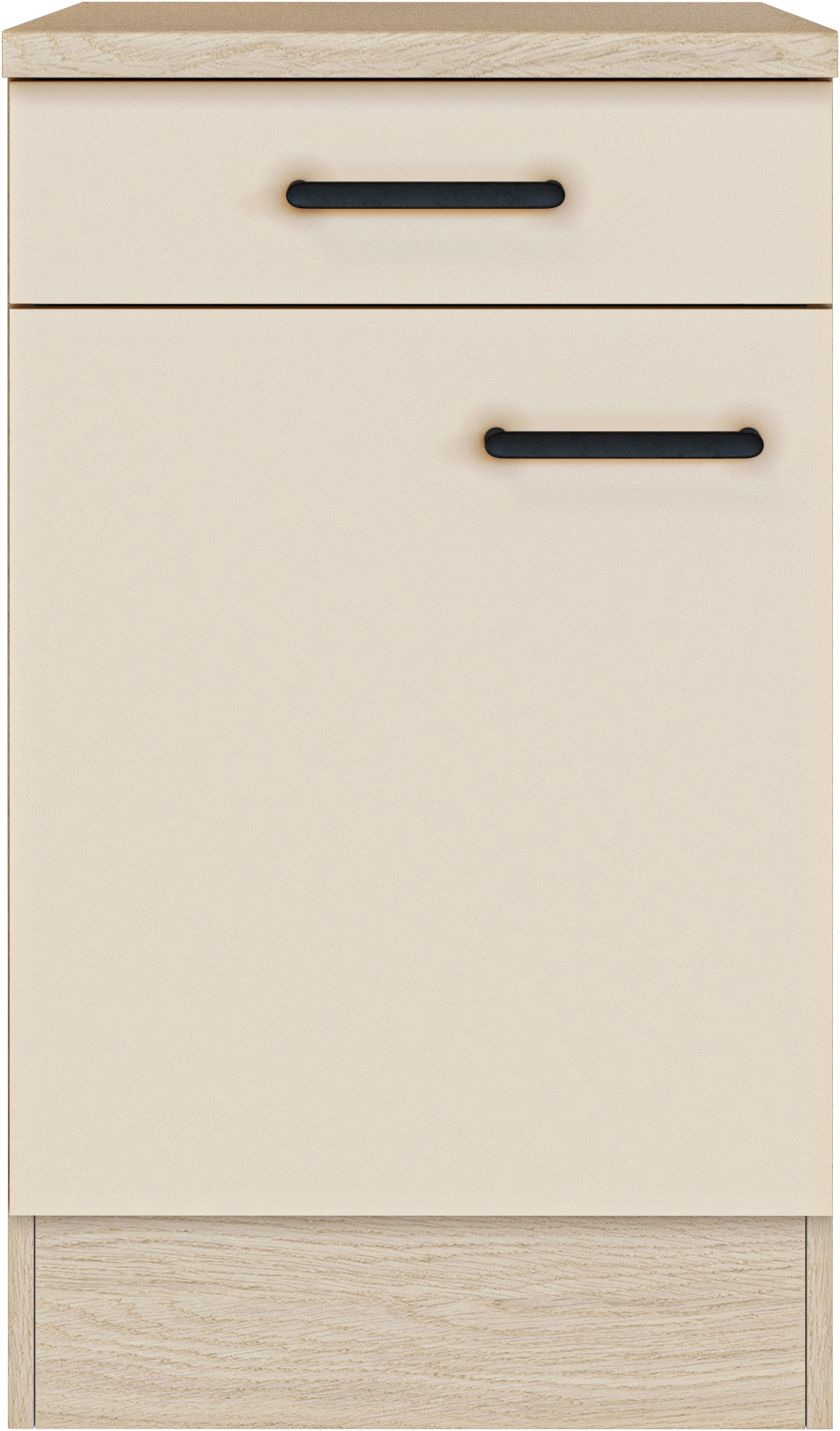 Flex-Well Unterschrank »Creso« 1 Stk. tlg. wahlweise in 2 Breiten, mit Einlegeboden und Metallgriff