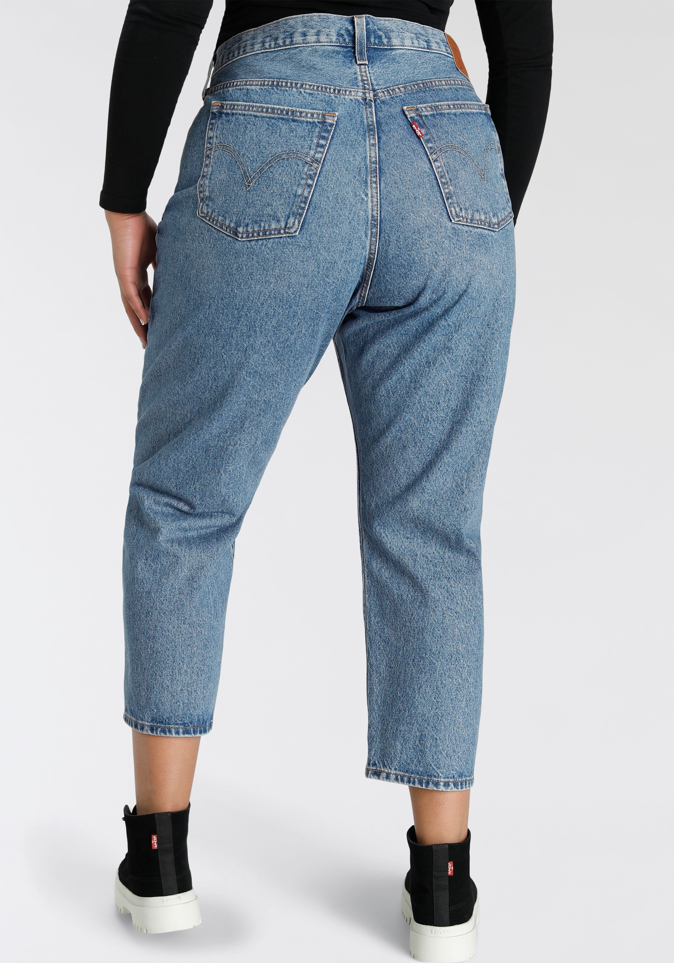 Levi's® Plus 7/8-Jeans »501® CROP«, in klassischer Leibhöhe