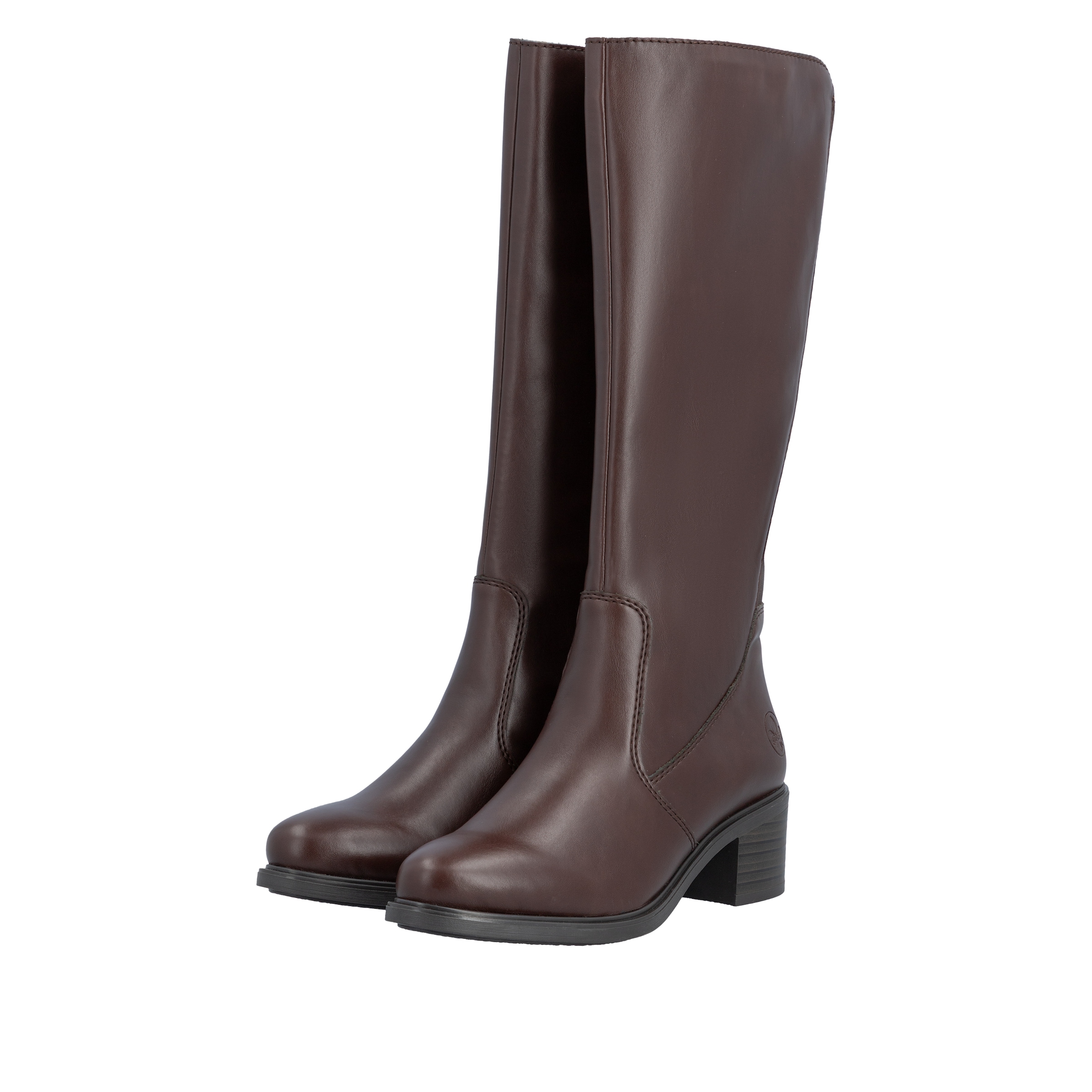 Rieker Stiefel  Klassik-Stiefel, Blockabsatz, mit Stretcheinsatz hinten