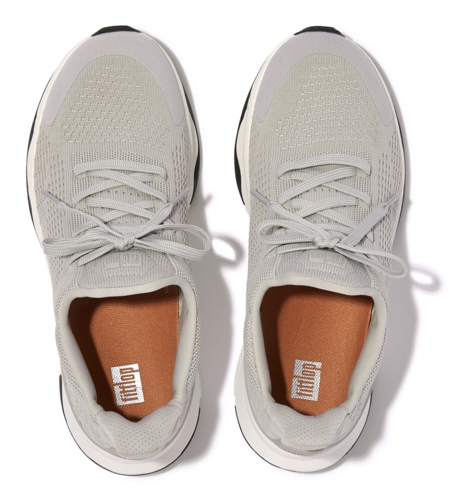 Fitflop Slip-On Sneaker »Vitamin FFX«, mit aufgesetzter Schnürung, Freizeitschuh, Halbschuh, Schlupfschuh