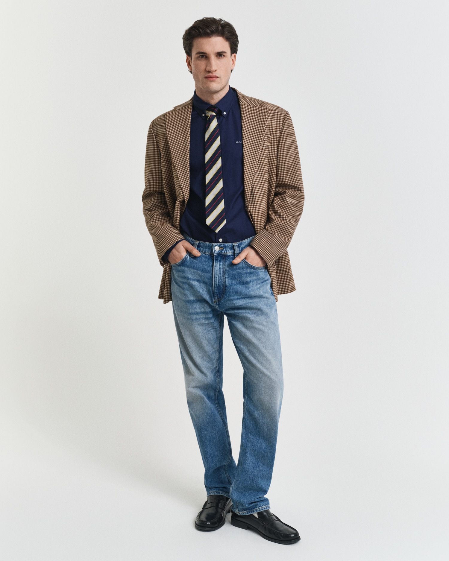 Gant Langarmhemd »REGULAR FIT PINPOINT OXFORD« Businesshemd, Button-down-Kragen