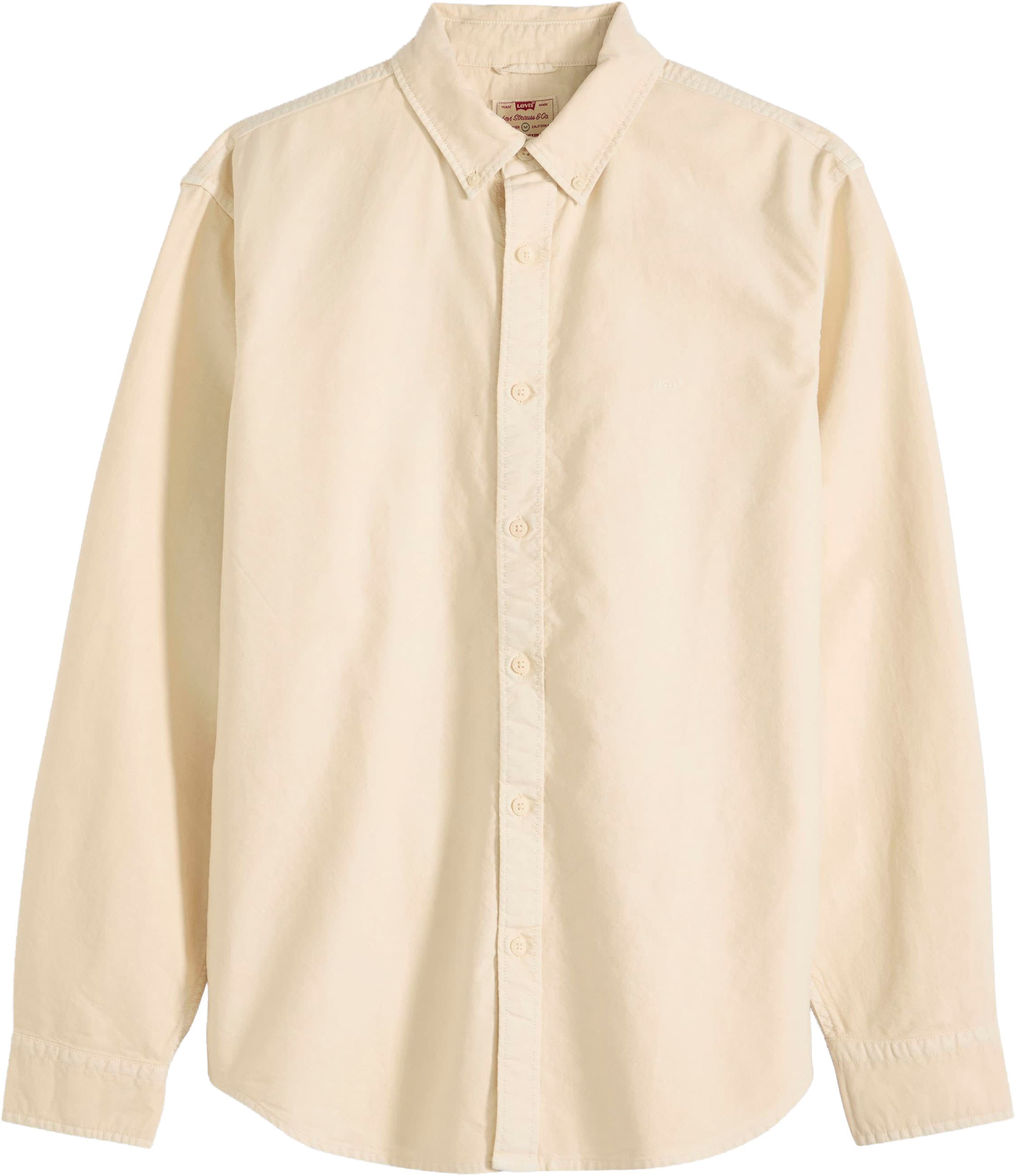 Levi's® Langarmhemd »AUTHENTIC BUTTON DOWN« mit Ton-in-Ton Logostickerei auf der Brust