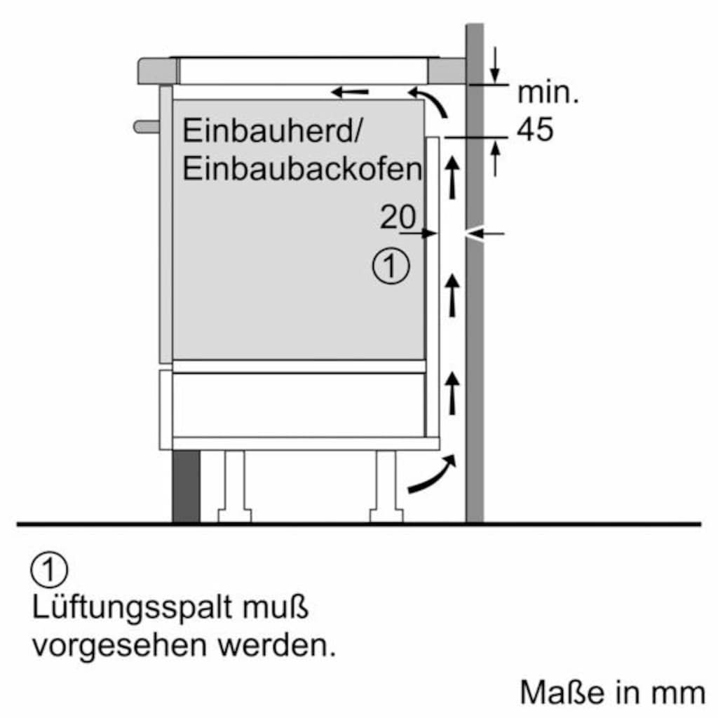 SIEMENS Flex-Induktions-Kochfeld von SCHOTT CERAN®, EX875LYC1E