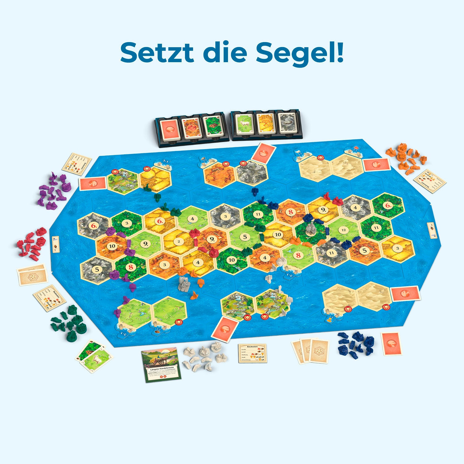 Kosmos Spiel »CATAN Seefahrer«, Made in Germany