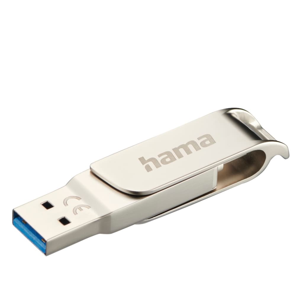 Hama USB-Stick »C-Rotate Pro, USB-C 3.1/3.0«, (USB 3.1), OTG