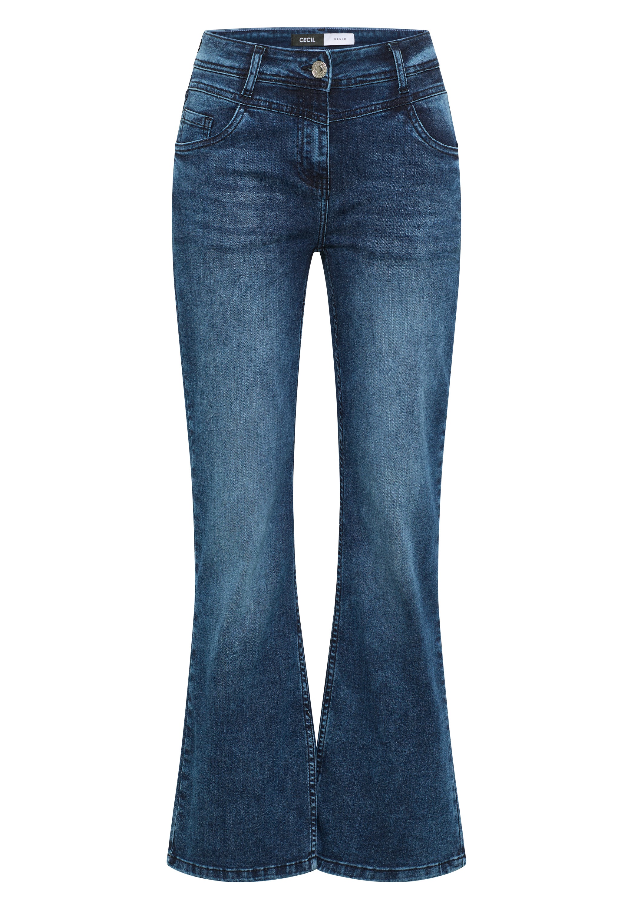Cecil Bootcut-Jeans »Style Toronto« im Five-Pocket Style