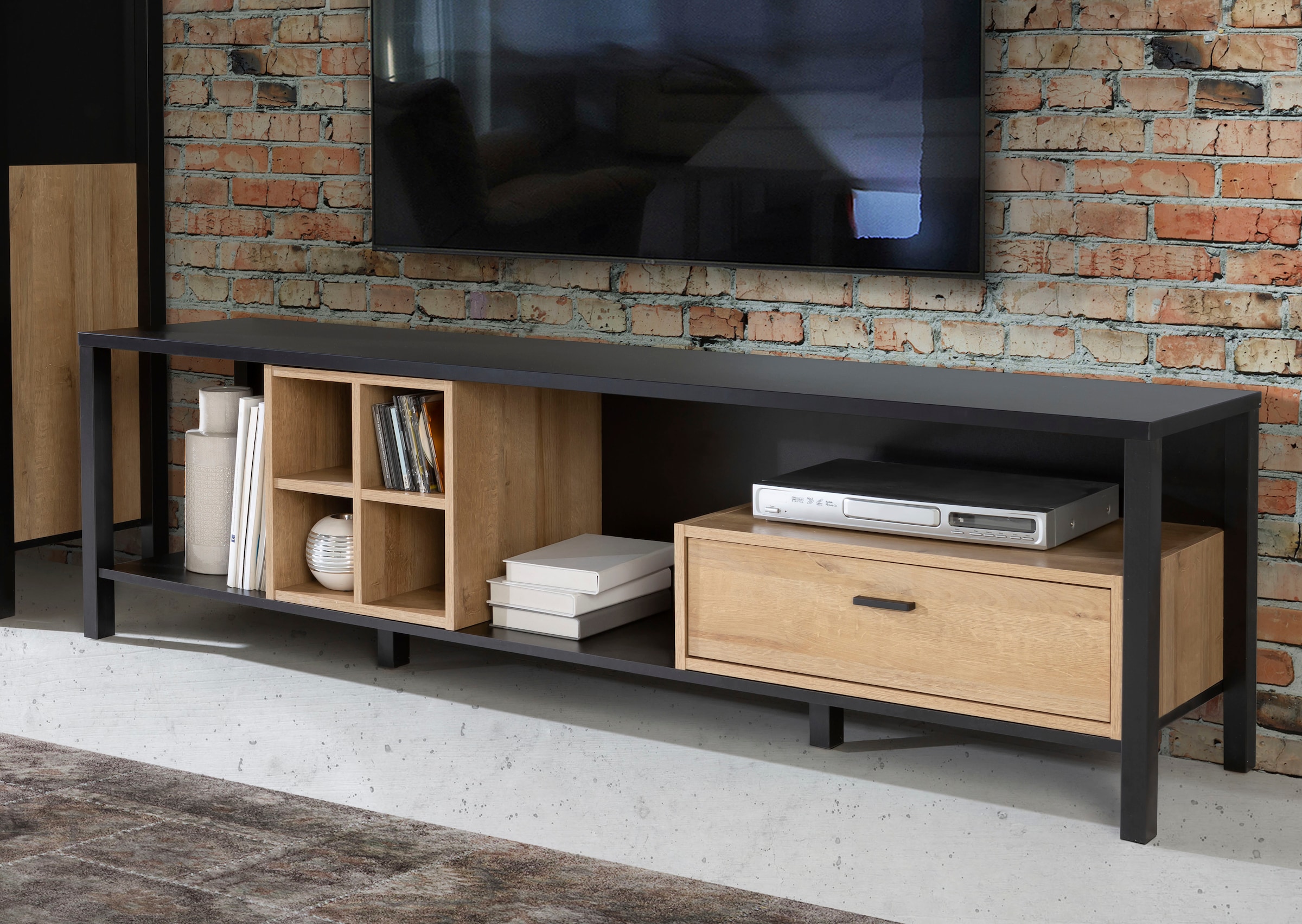 FORTE Lowboard »High Rock«, TV-Schrank, TV-Board, Breite ca. 181 cm