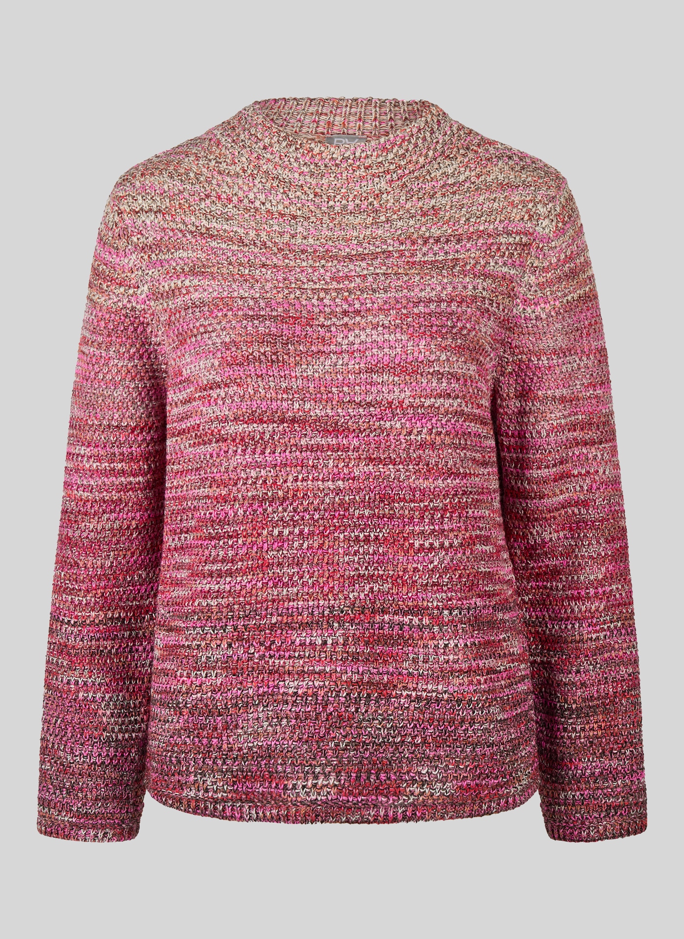 Rabe Strickpullover Grober Strickpullover mit Farbverlauf