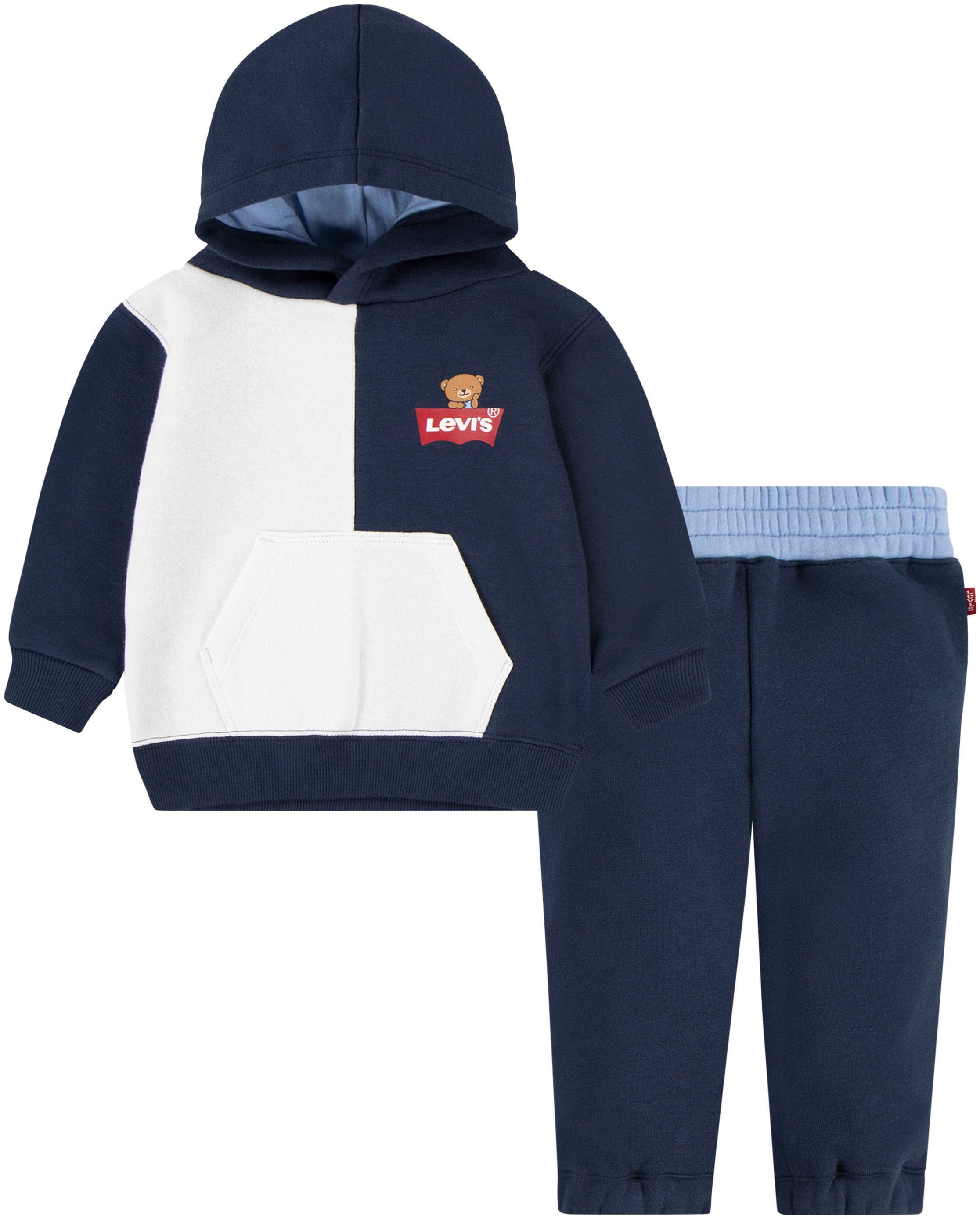 Levi's® Kids Pullover & Shorts »LVB SPLICED COLORBLOCK JOGGER SET«, (Set, 2 tlg.), for Baby BOYS