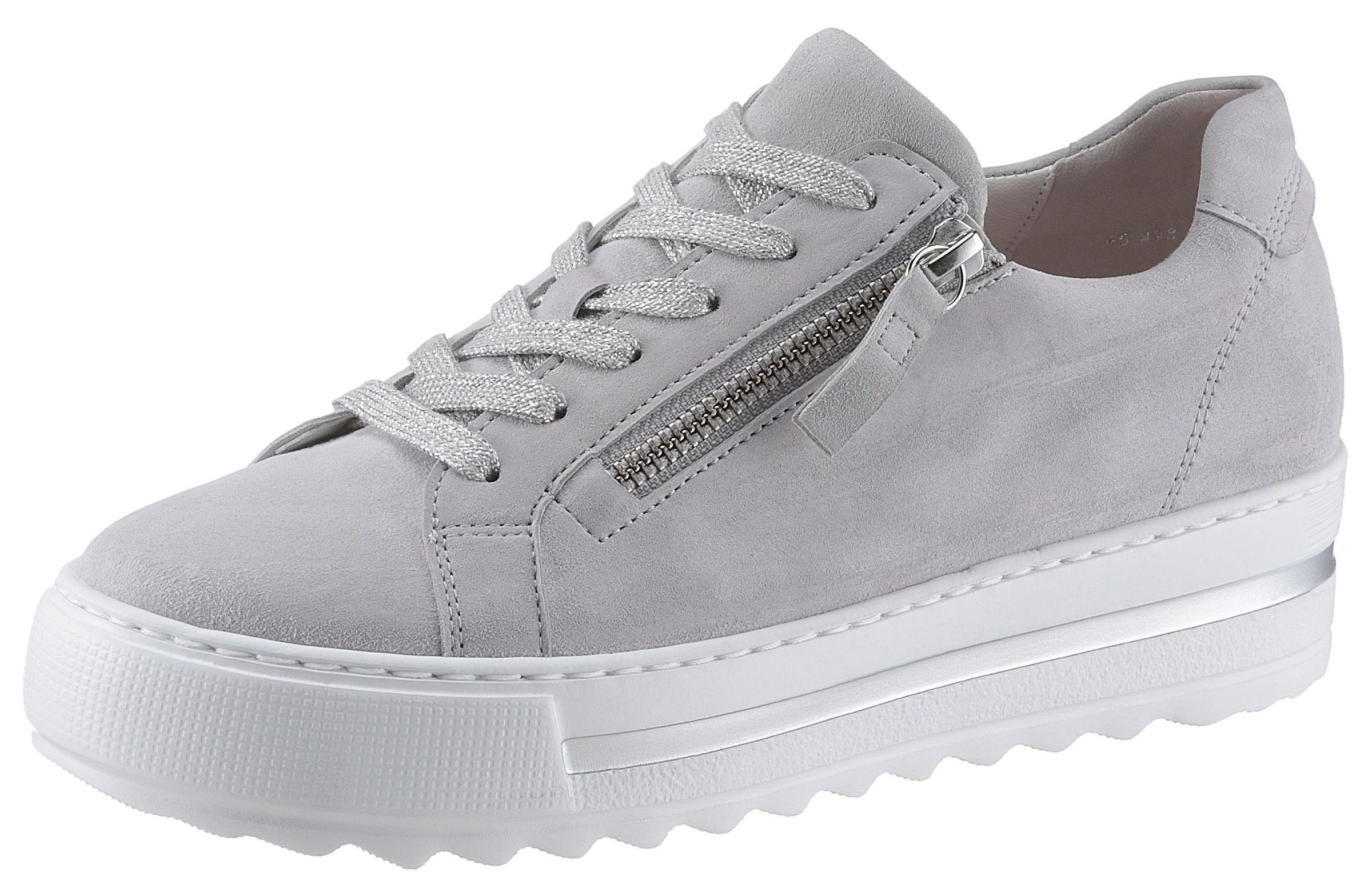 Gabor Plateausneaker »Florenz«, mit praktischem Außenreißverschluss
