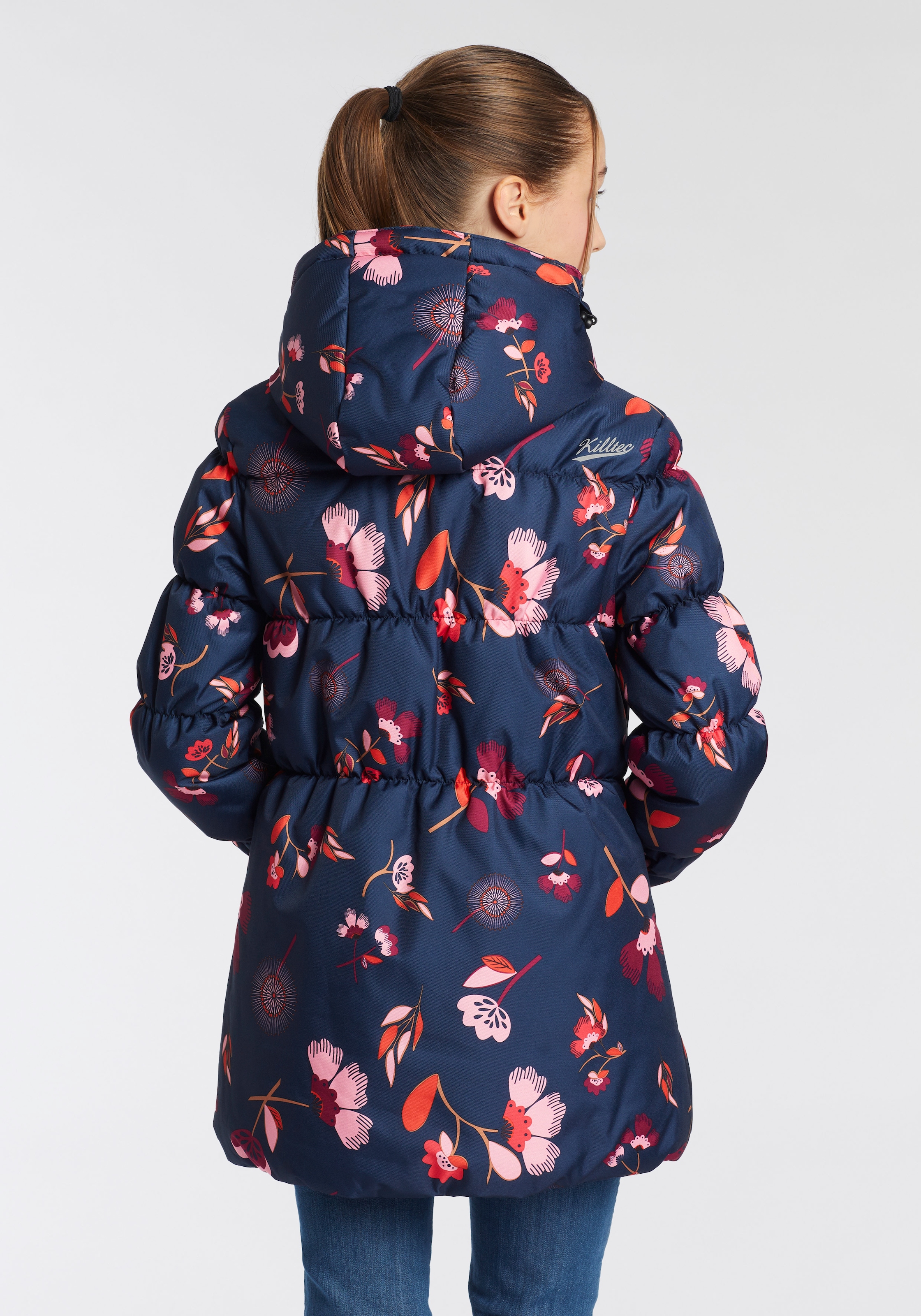 Killtec Steppjacke »KW 316 GRLS JCKT OT für Mädchen« mit Kapuze wärmend & wind- & wasserabweisend