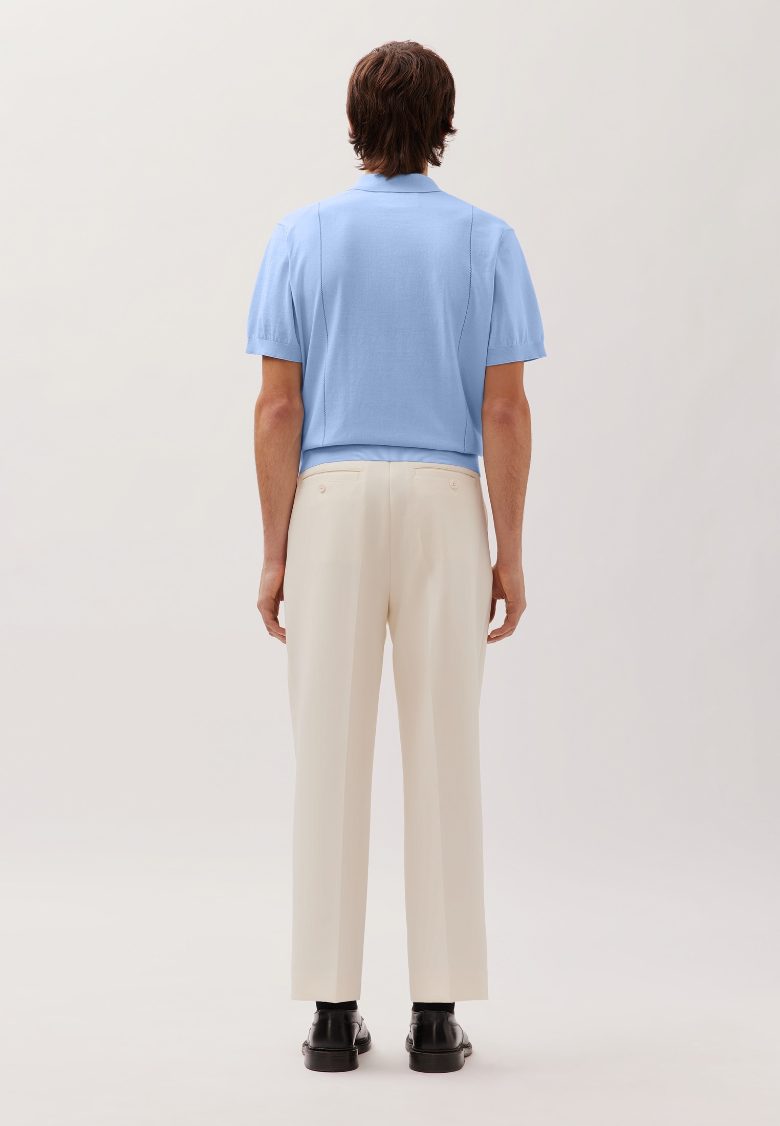 studio seidensticker Poloshirt Strick Polo Uni