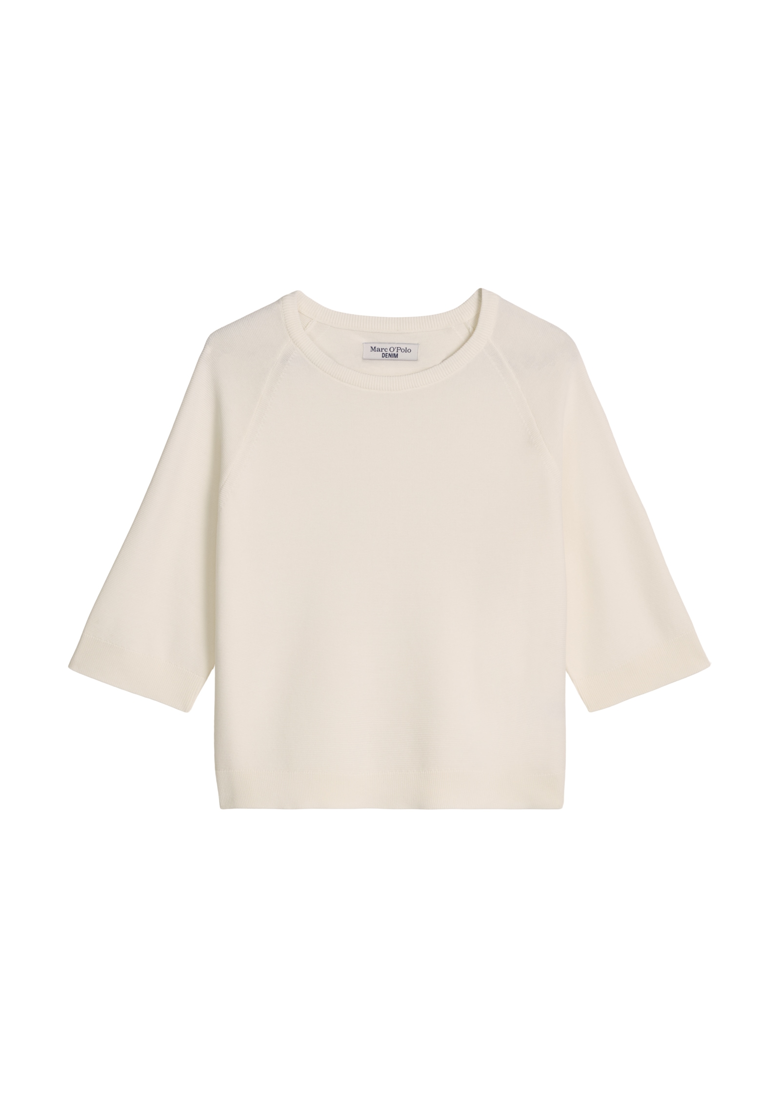 Marc O'Polo DENIM Rundhalspullover 3/4 Arm, locker geschnitten