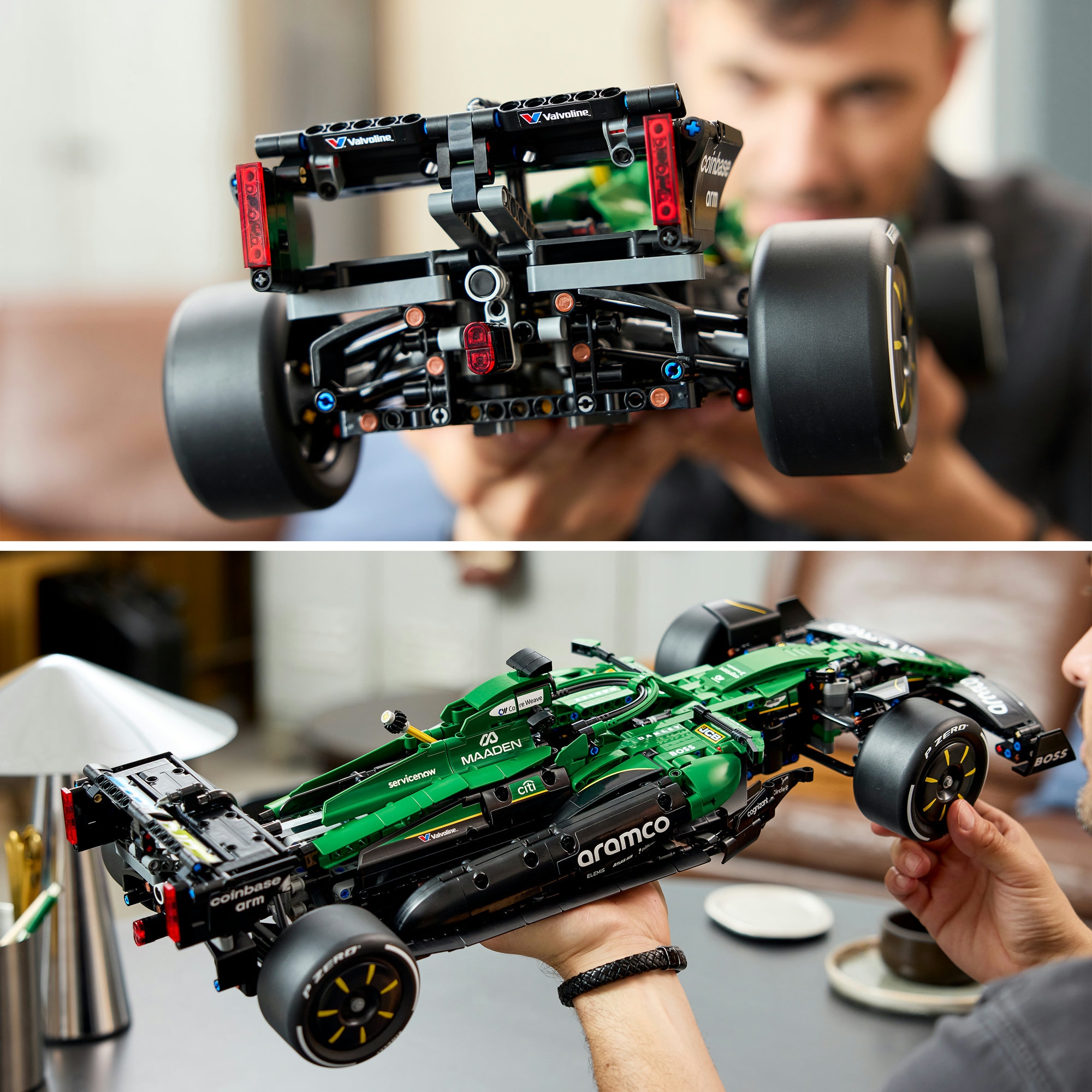 LEGO® Konstruktionsspielsteine »Aston Martin Aramco AMR25 F1 Auto (42240), LEGO Technic« Made in Europe