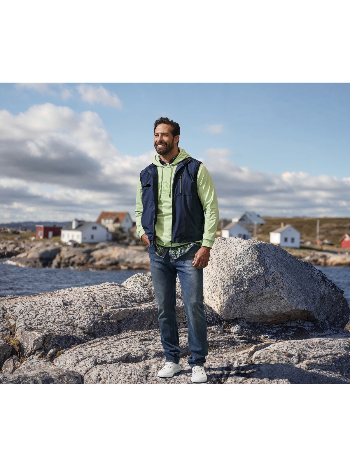 Jan Vanderstorm Funktionsweste »Outdoorweste TJORM«