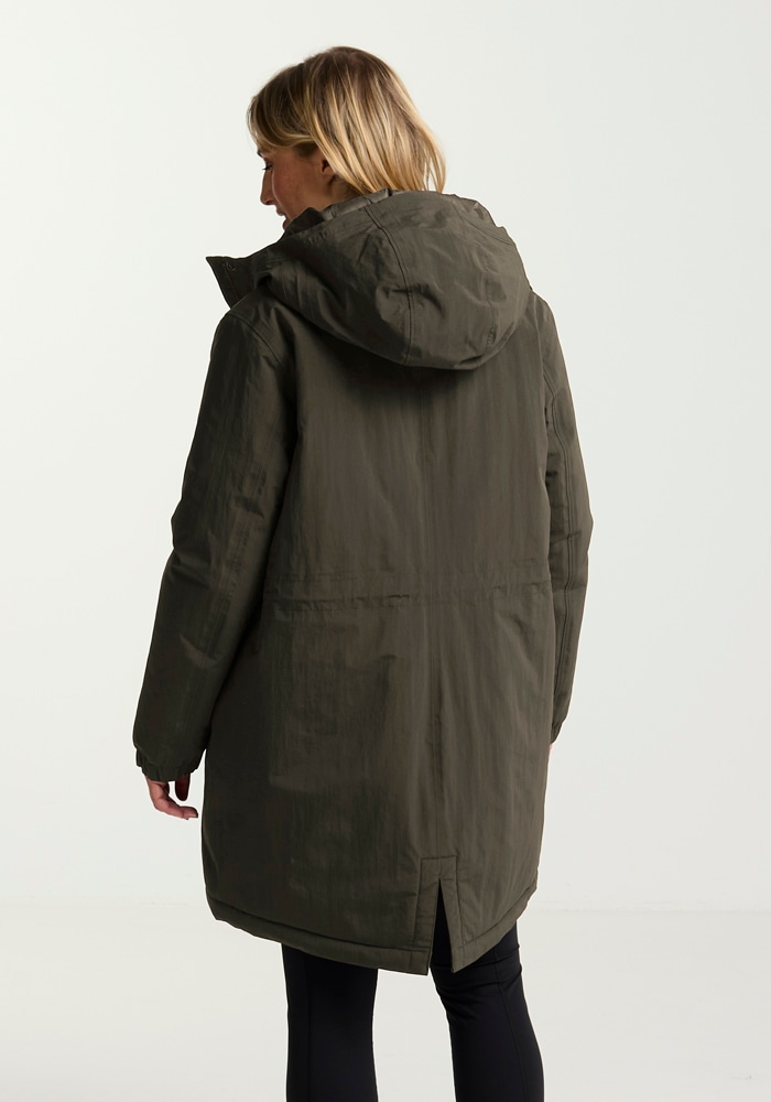 Jack Wolfskin Funktionsparka »CHILLY FROST PARKA W«, mit Kapuze