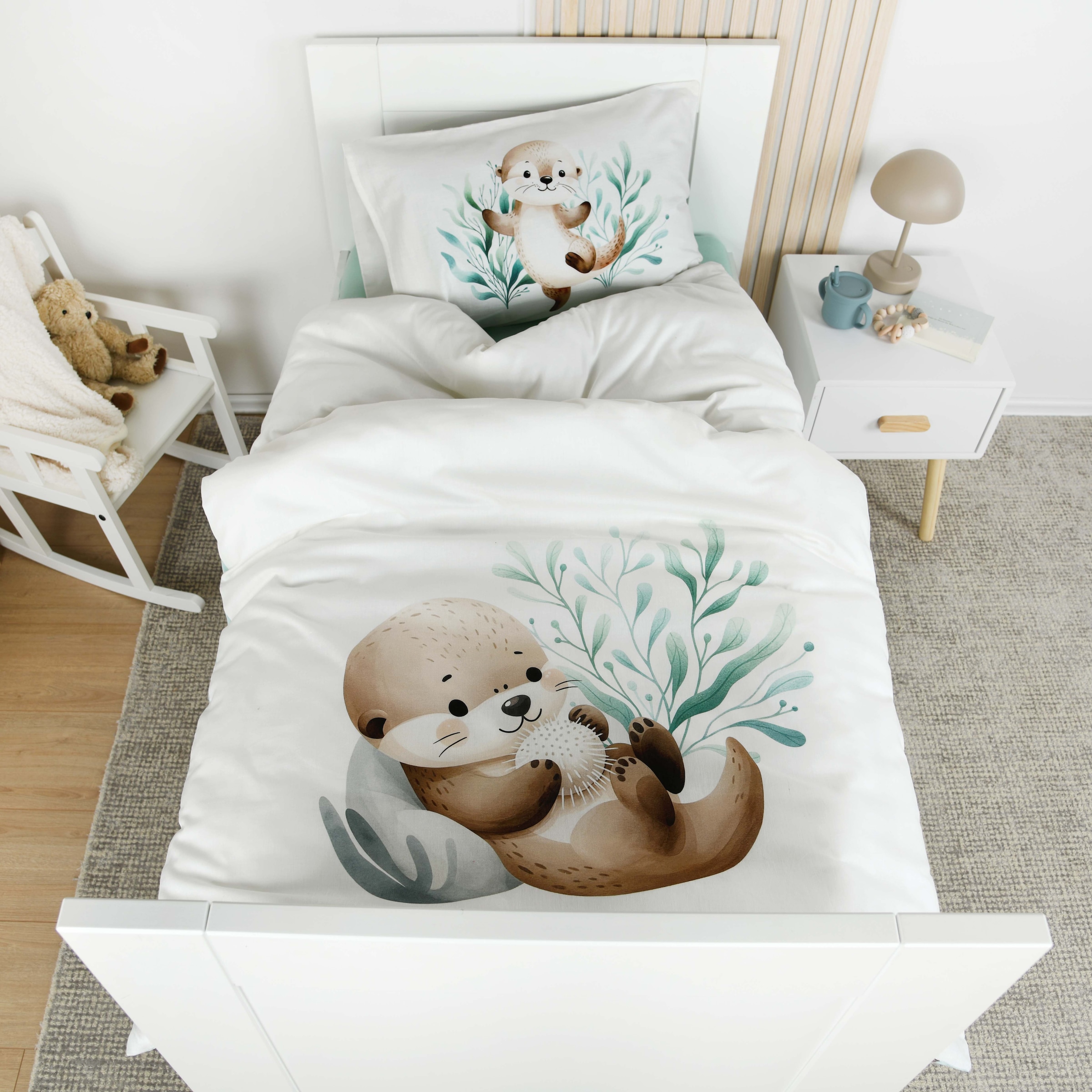 Baby Best Babybettwäsche »Schnuffel-Otter« 2 Wendebettwäsche