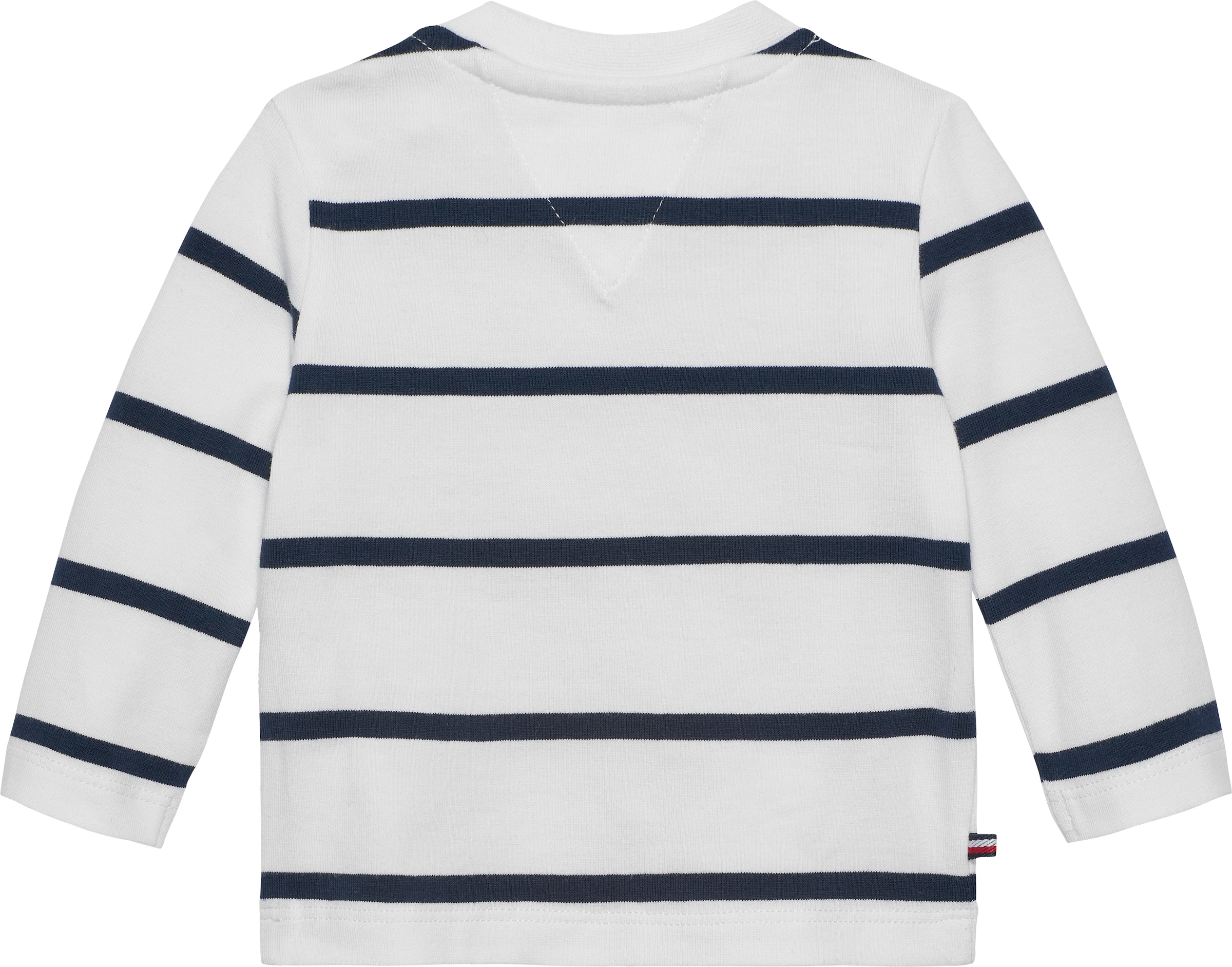 Tommy Hilfiger Langarmshirt & Hose »BABY CORD DUNGAREE SET« 2 Stk. tlg. für Babys