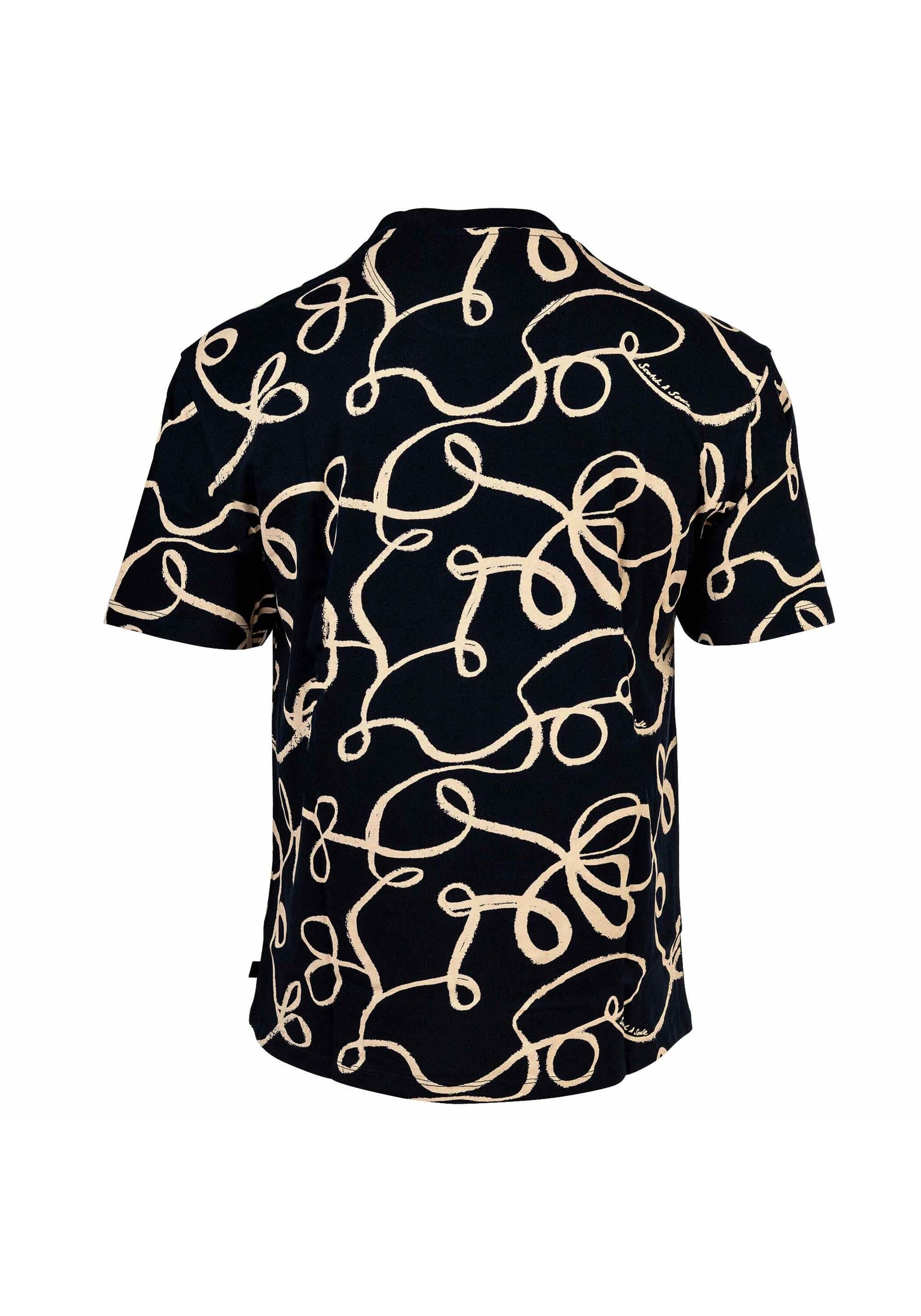 Scotch & Soda T-Shirt »T-Shirt Relaxed Fit AOP T-Shirt 1er Pack«