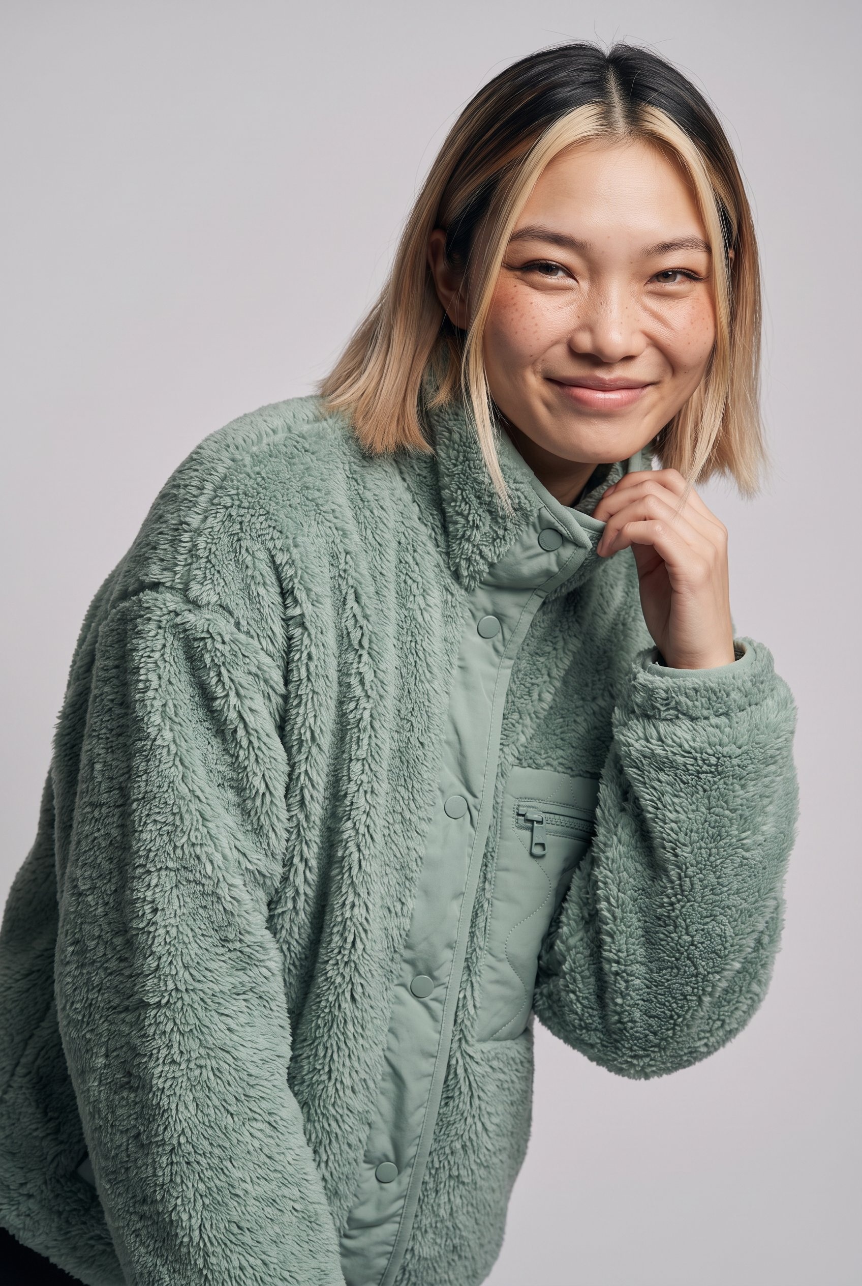 ONLY Plüschjacke »ONLCONTACT LIFE OVERSIZED CC OTW« ohne Kapuze Kunstfaser
