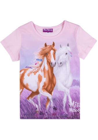 Miss Melody Kurzarmshirt, mit Pferde Motiv kaufen