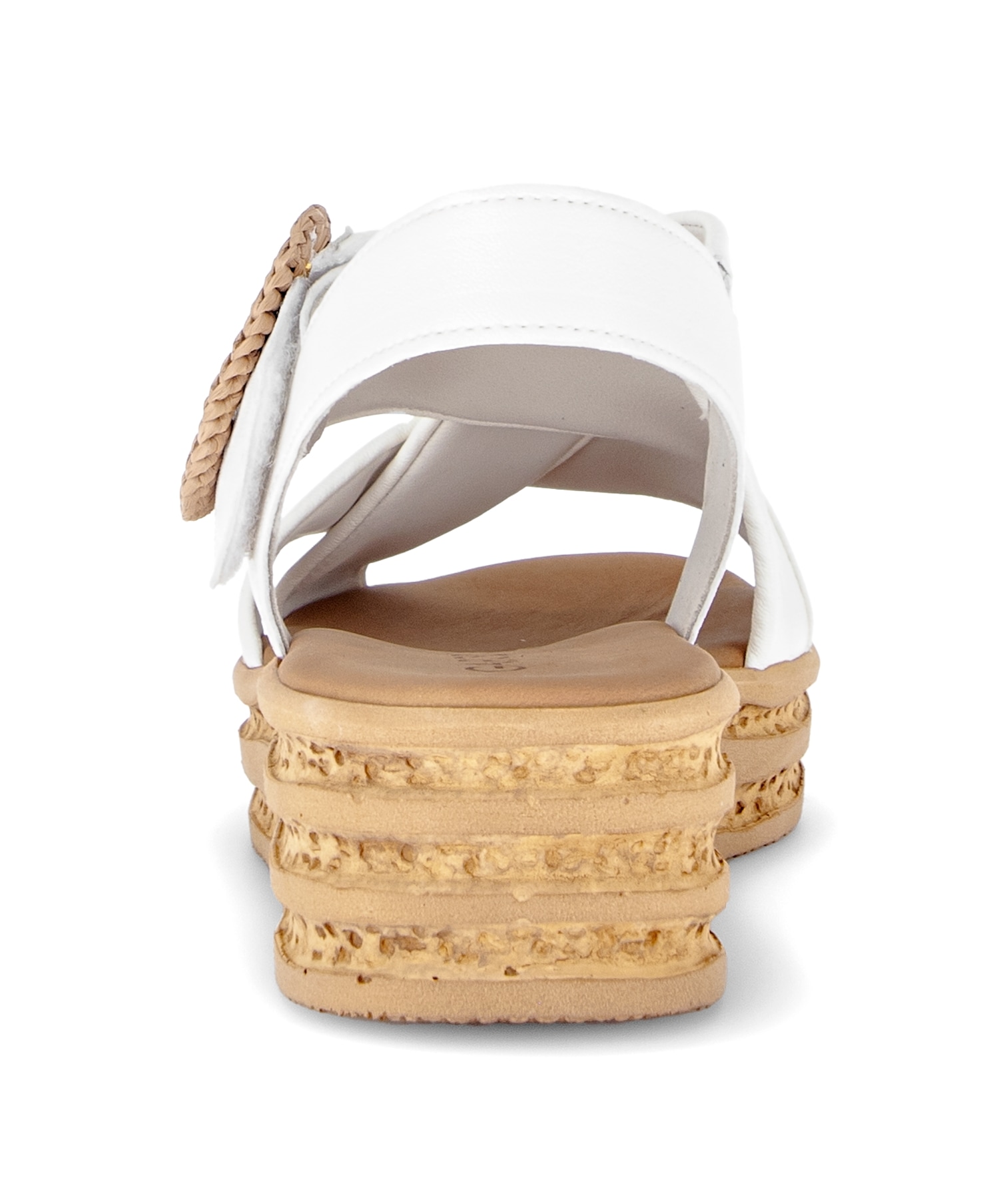 Gabor Keilsandalette  Plateau, Riemchensandale, Sommerschuh mit Zierschnalle