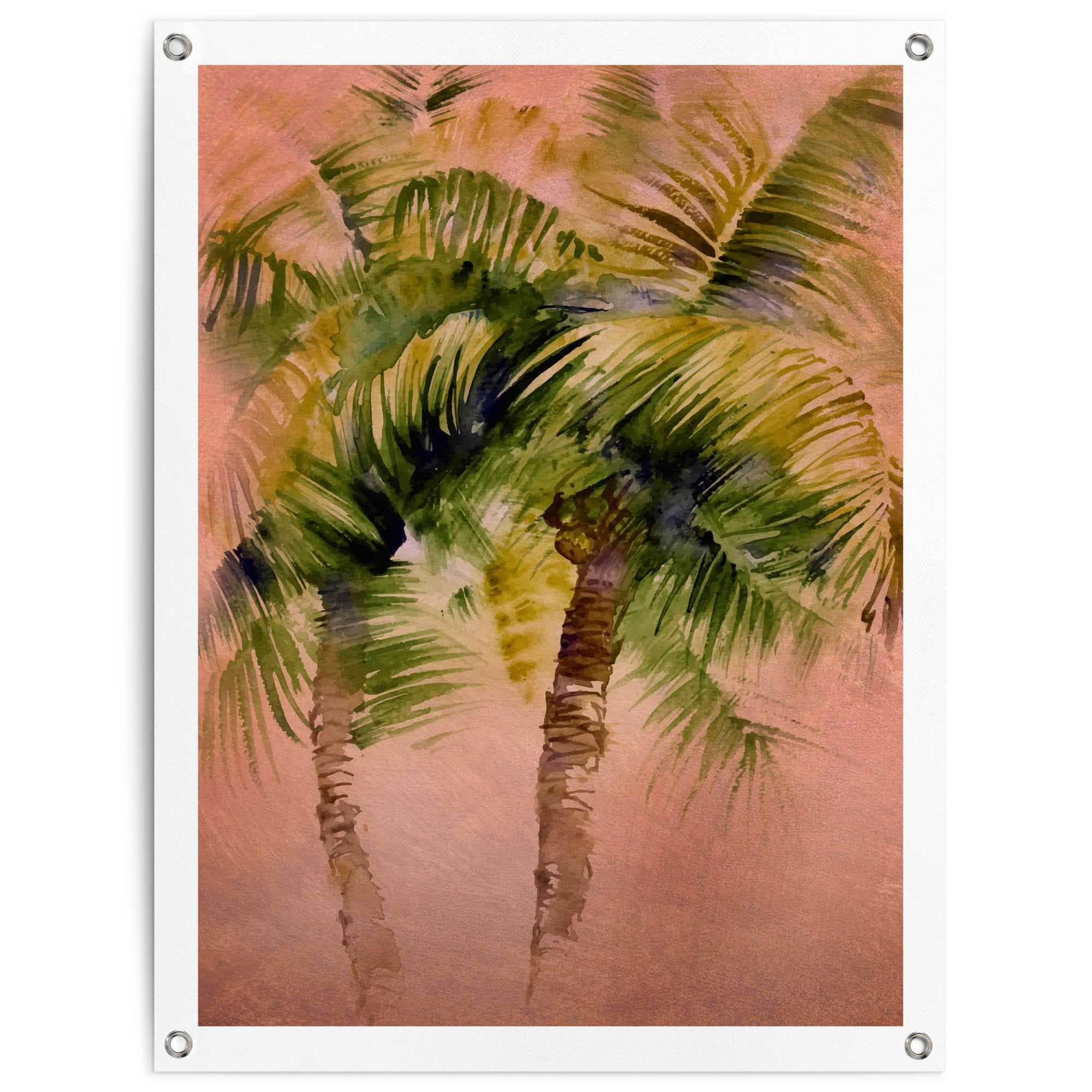 Reinders! Poster »Painted Palm bei Outdoor Balkon Trees«, OTTO Garten für oder