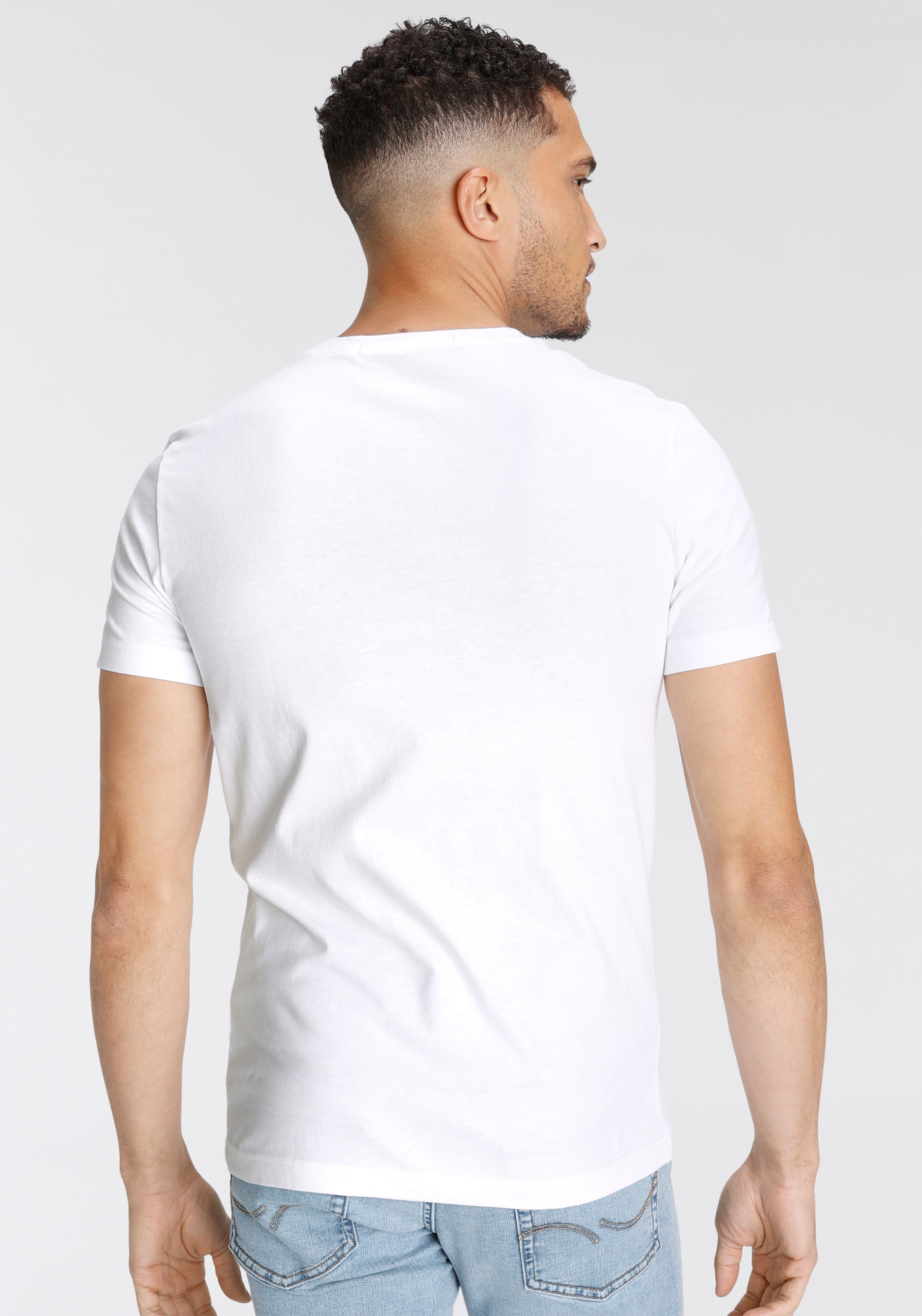 Calvin Klein Jeans T-Shirt »CORE INSTITUTIONAL LOGO SLIM TEE«, mit logo-Schriftzug