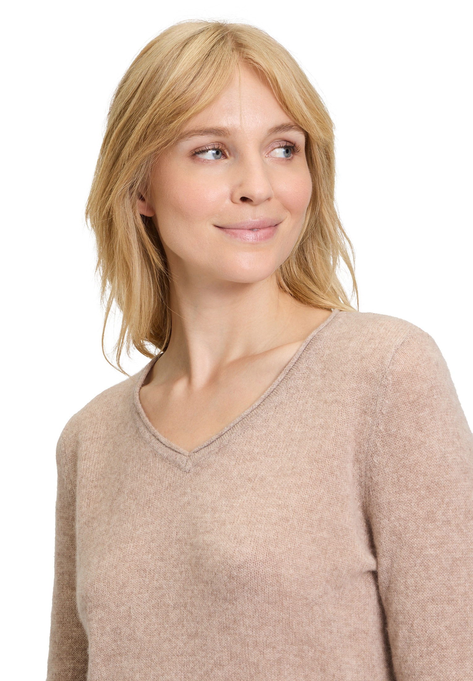 Betty Barclay Kaschmirpullover »Kaschmir-Pullover mit V-Ausschnitt«