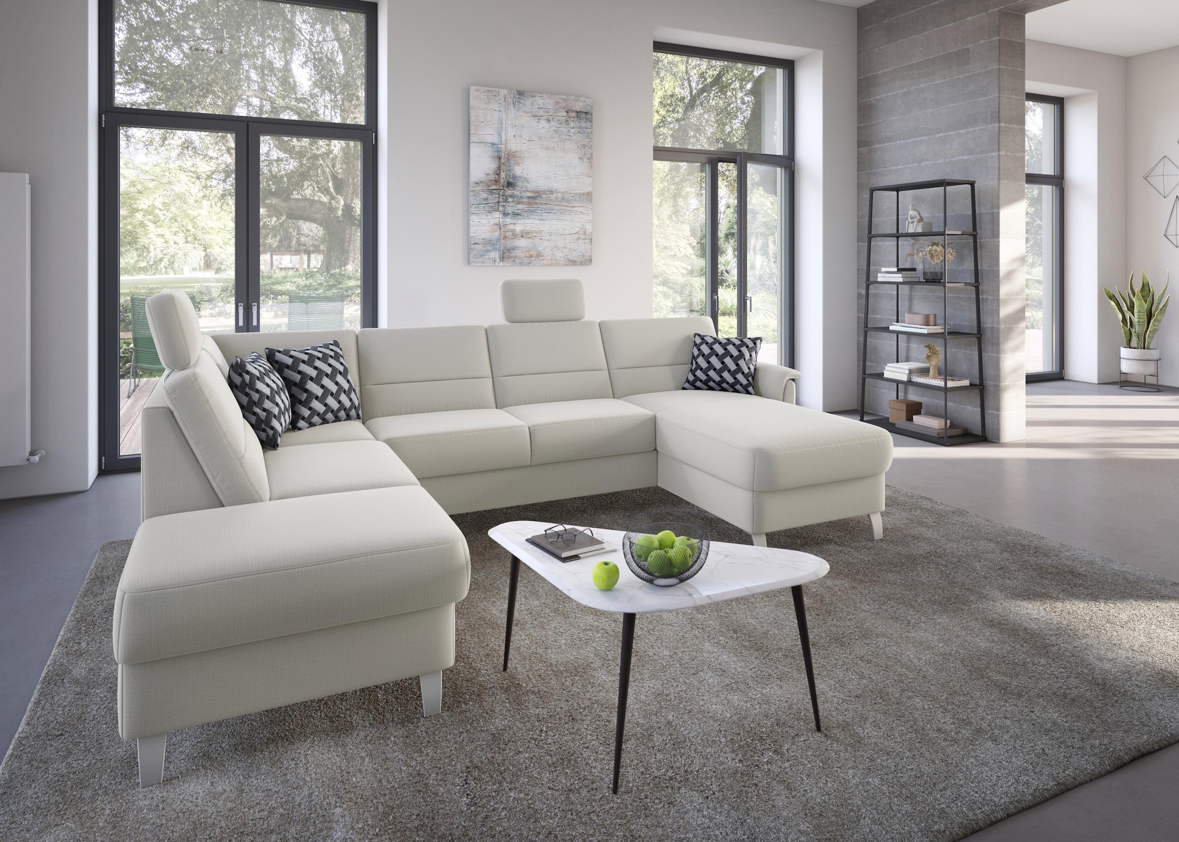 sit&more Kopfstütze »Palmera, B: 50 cm« Set: 2 Stück, passend zur Serie