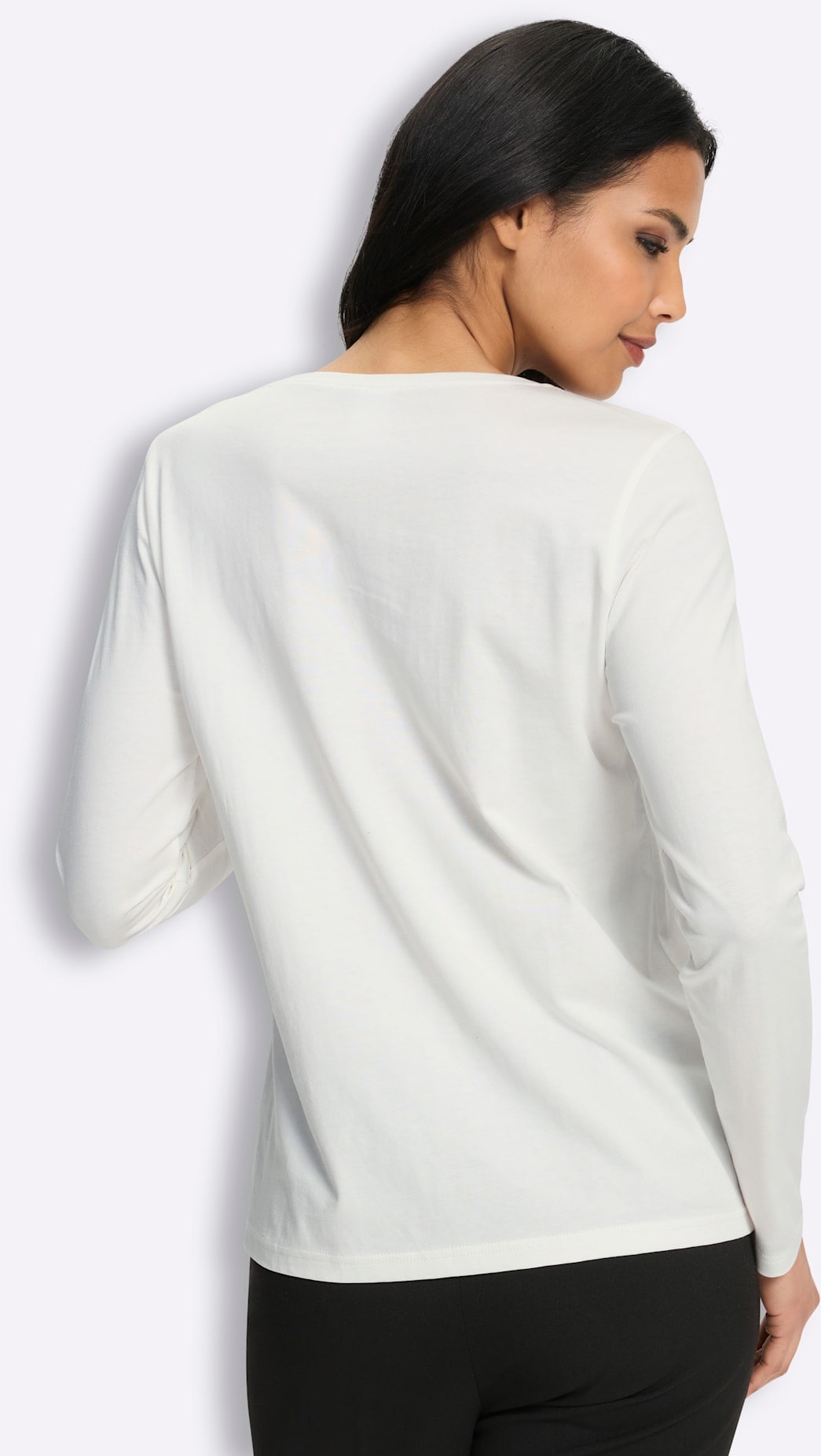 Classic Basics Rundhalsshirt »3/4-Arm-Shirt« 1