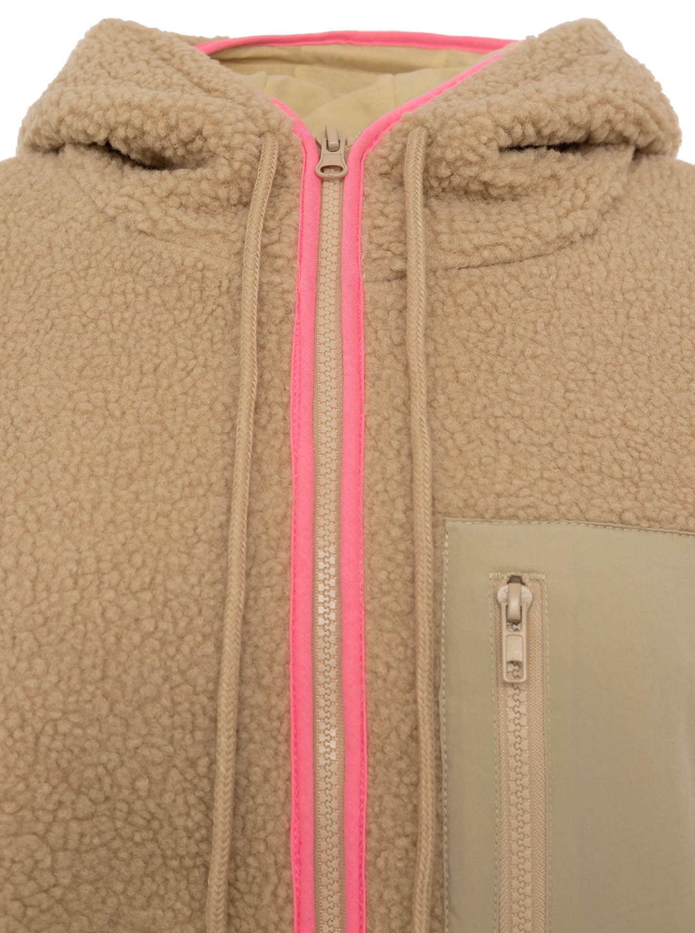 Zwillingsherz Fleecejacke »"Classic"« mit Kapuze kuschelig weich, mit Taschen, Kapuze, Kontrastdetails