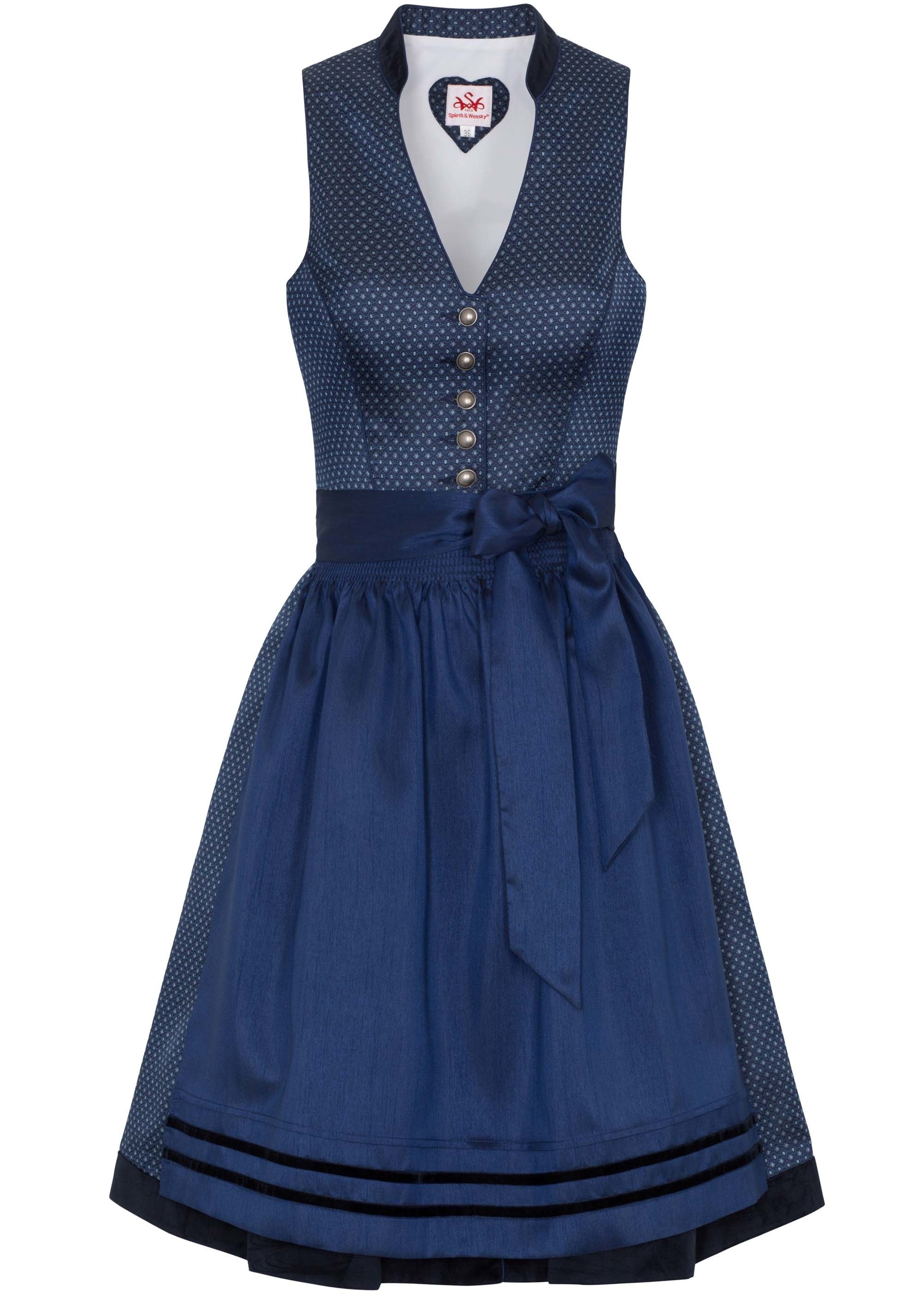 Spieth & Wensky Dirndl Pearl midi