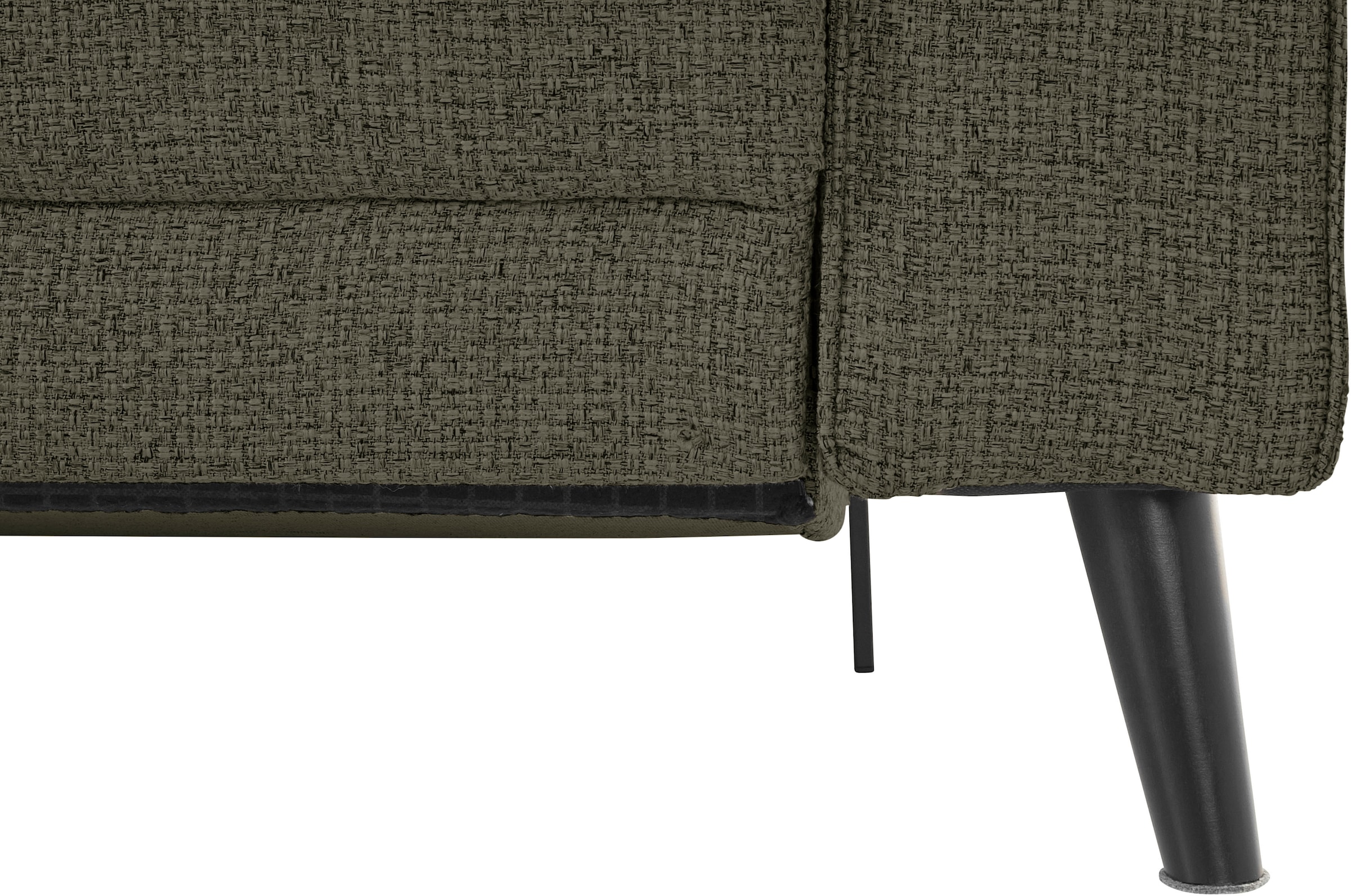 INOSIGN Ecksofa »Lumber Jack, elegant und bequem, Breite 280, hoher Fuß, L-Form«, in moderner Optik