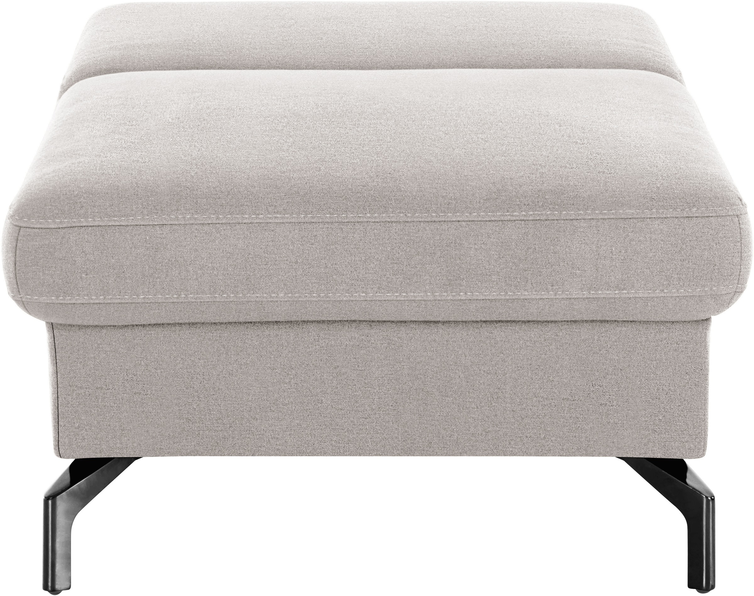 sit&more Hocker »Brisbane« Fußhöhe 12 cm, mit Federkern und Klappfunktion