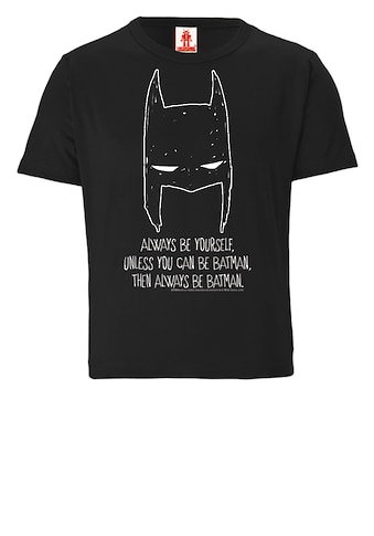 LOGOSHIRT T-Shirt »DC Comics - Batman, Always Be Yourself«, mit lizenziertem Print kaufen